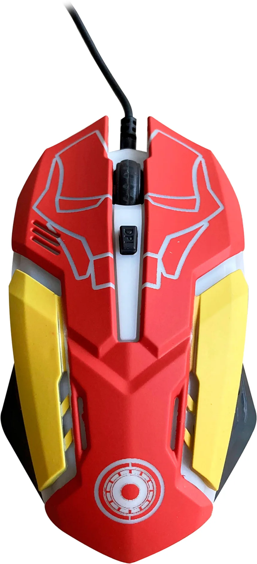 Imagen 0 de GAM745043-IM-ESP KIT GAMER IRON MAN 3 EN 1 TEC/MOU/AUDIF