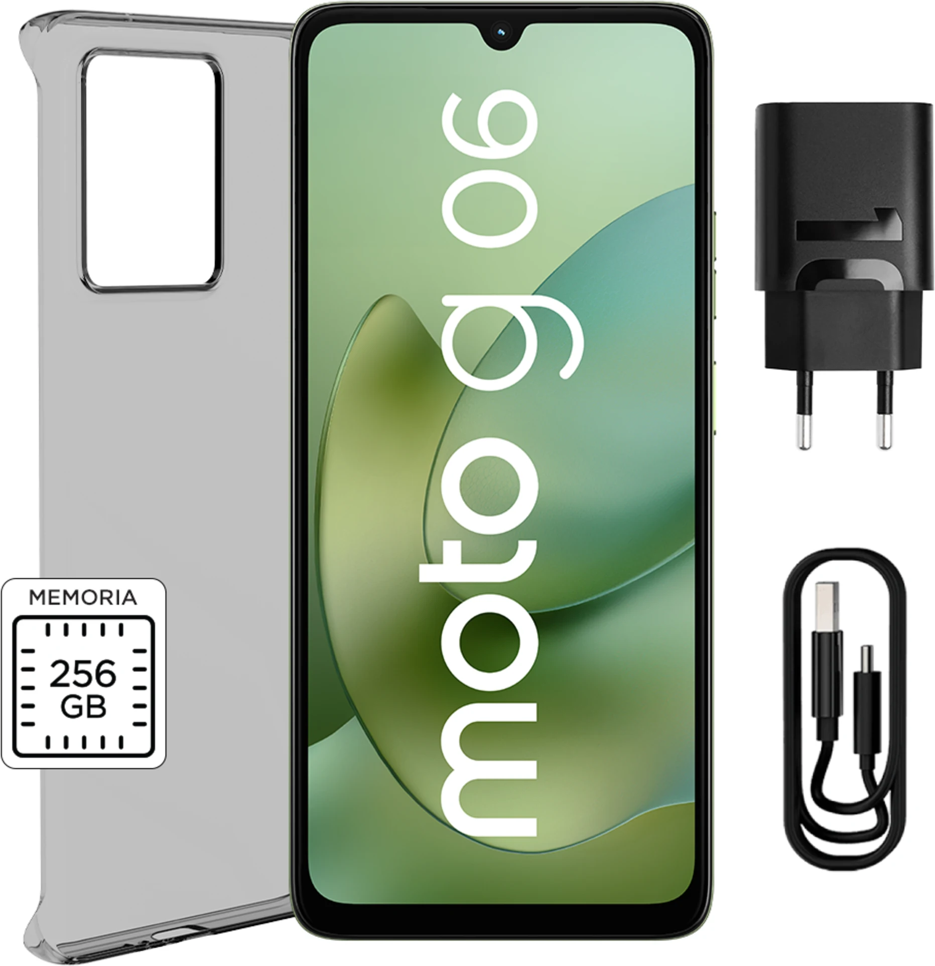 Imagen 0 de Celular Motorola Moto G06 Memoria 256GB RAM 4GB 50MP 6.8' Verde