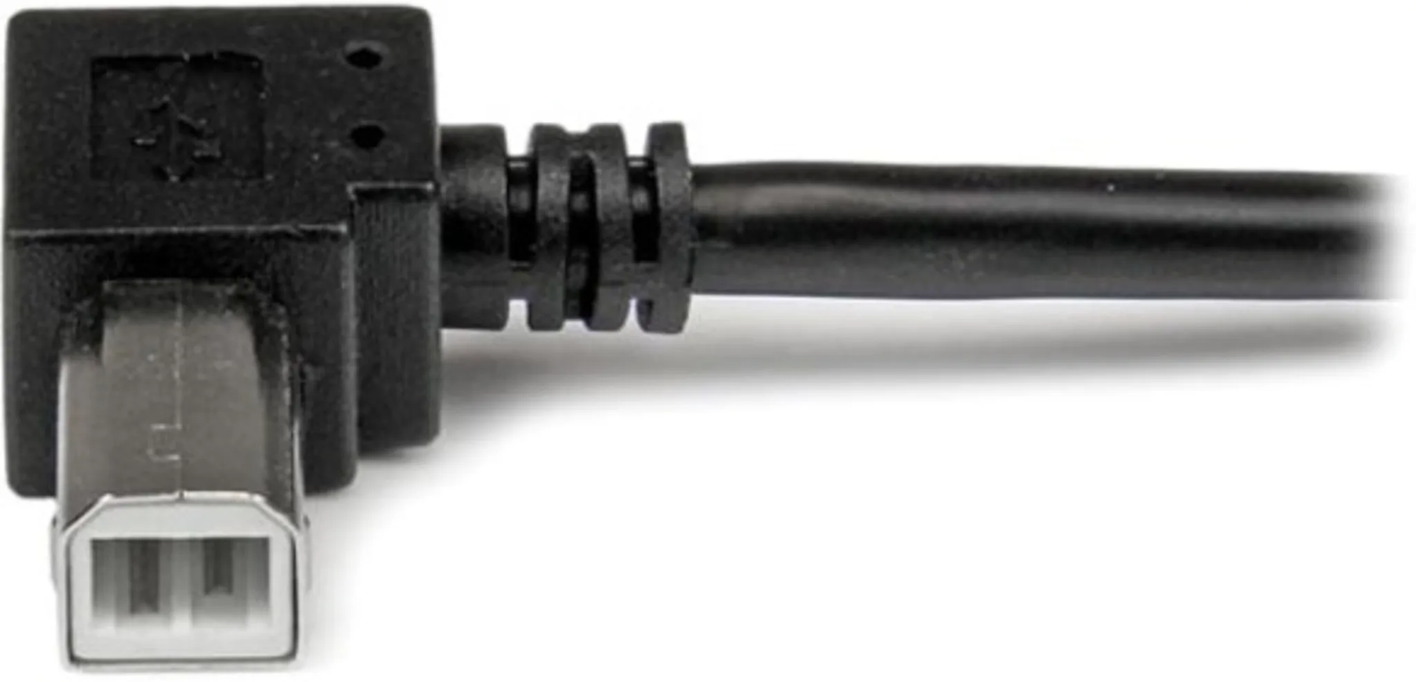 Imagen 5 de 2m USB 2.0 A to Right Angle B Cable M/M