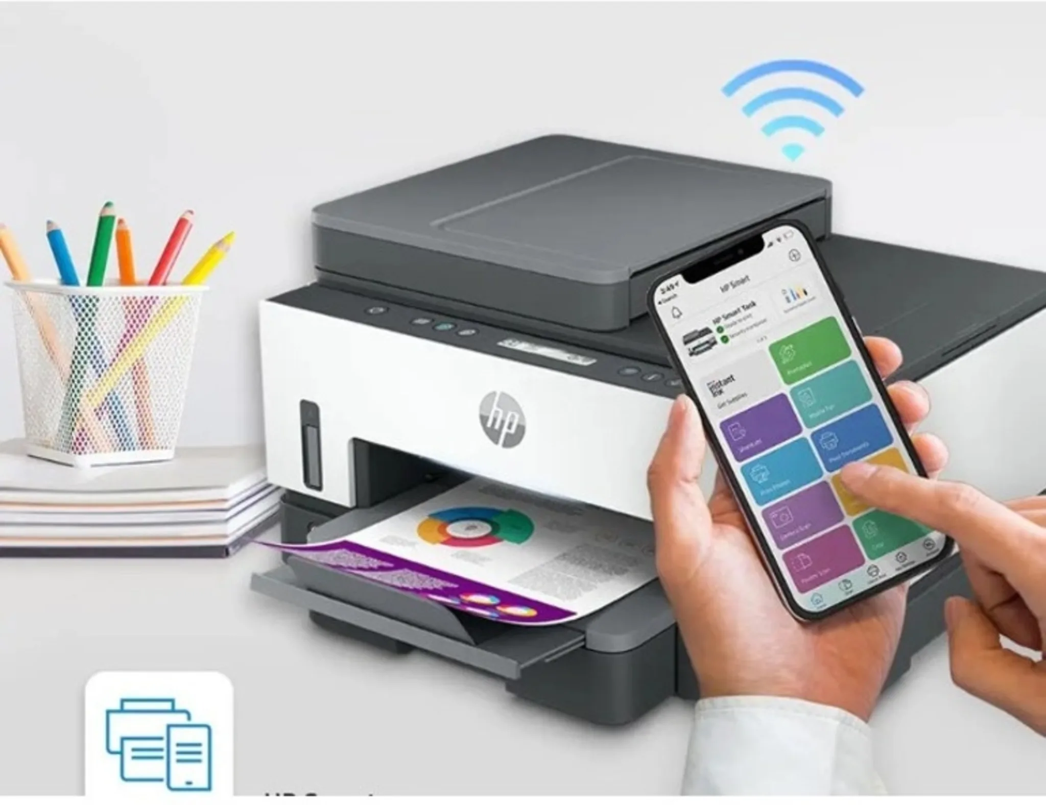 Imagen 9 de Impresora Multifunción HP Smart Tank 750 Tinta color WiFi LAN USB Duplex/ADF