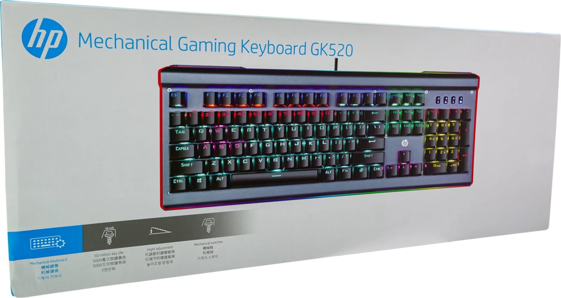 Imagen 2 de GK520 TECLADO  MECANICO RGB