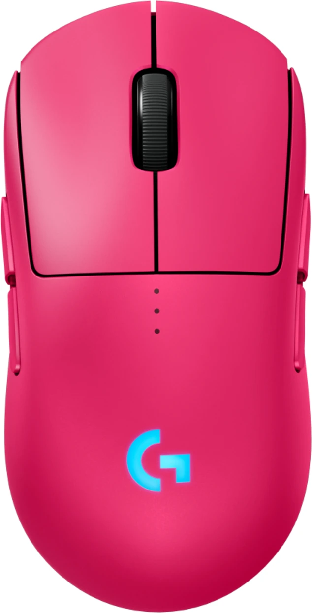 Imagen 0 de Mouse Gamer Logitech Pro 2 LIGHTSPEED Inalámbrico Sensor HERO 2 Rosa