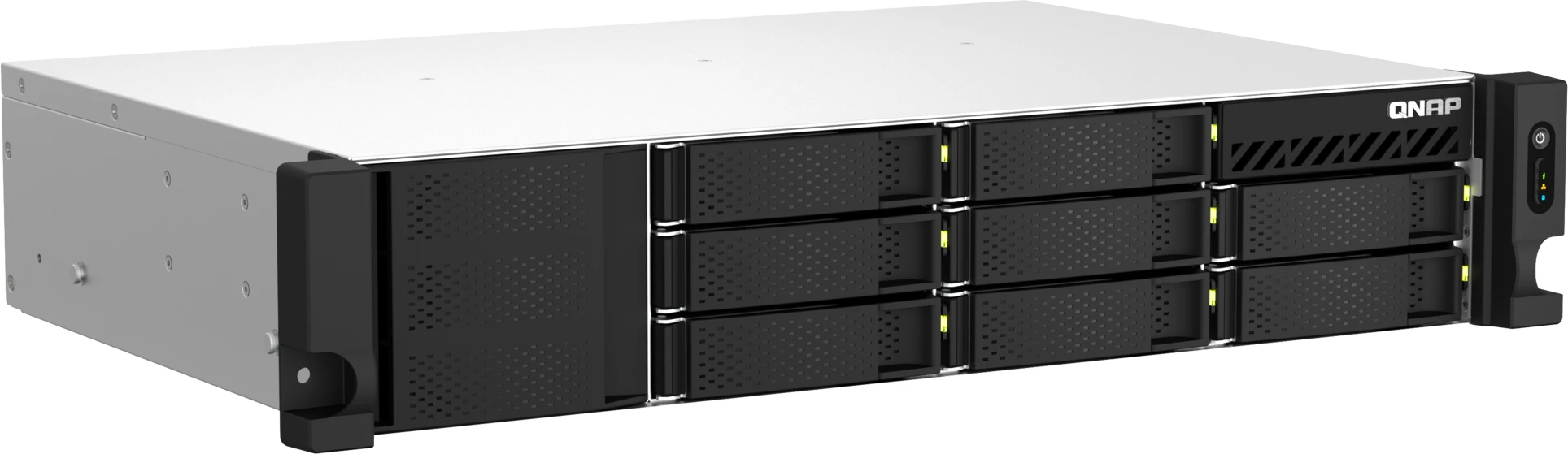 Imagen 2 de Servidor NAS Qnap TS-873AeU AMD Ryzen V1500B RAM4GB 8* SATA 3.5" 2U Rackmount 
