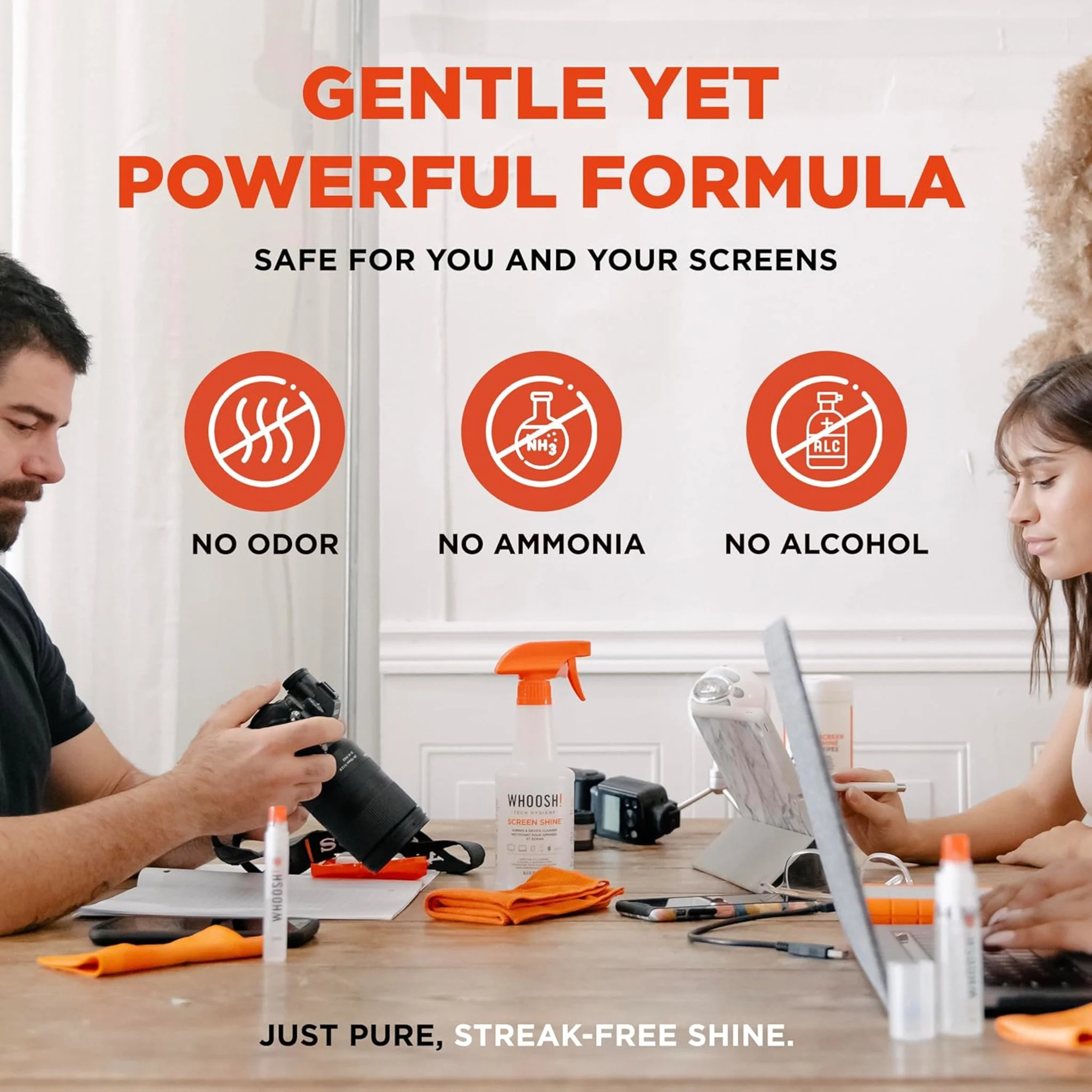 Imagen 5 de Limpiador de Pantallas Whoosh Screen Shine 1FG500ENSP 500ML