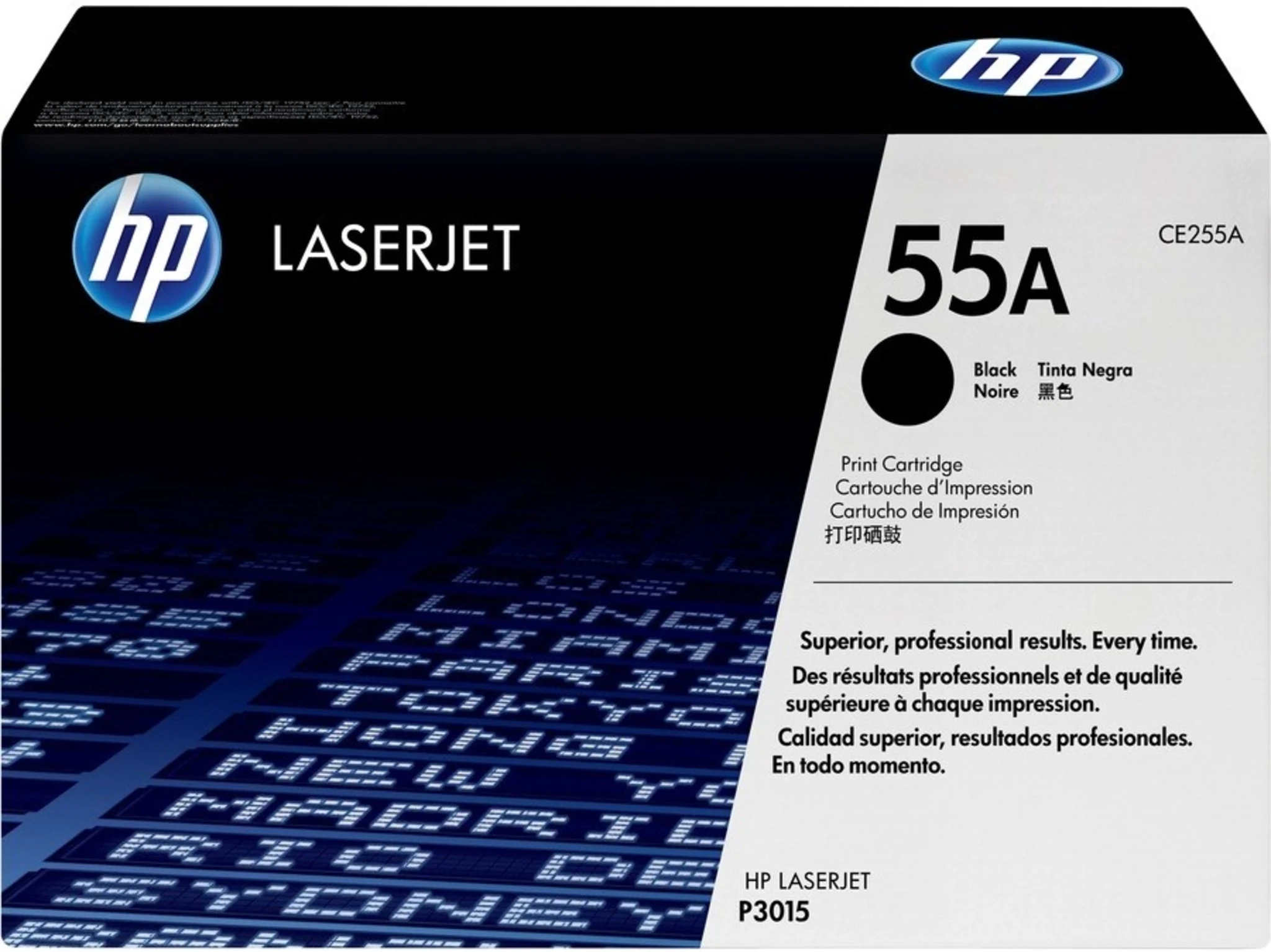 Imagen 0 de Toner HP 55A Negro para Impresoras LaserJet P3015/Pro M521/M525, 6000 Páginas