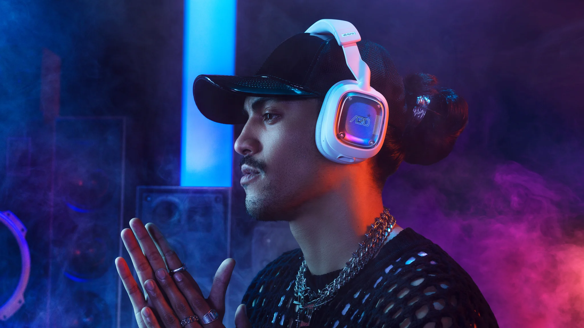 Imagen 12 de Audífonos Gamer inalámbrico Logitech A30 X-Box, Over-Ear 2.4GHz BT Blanco