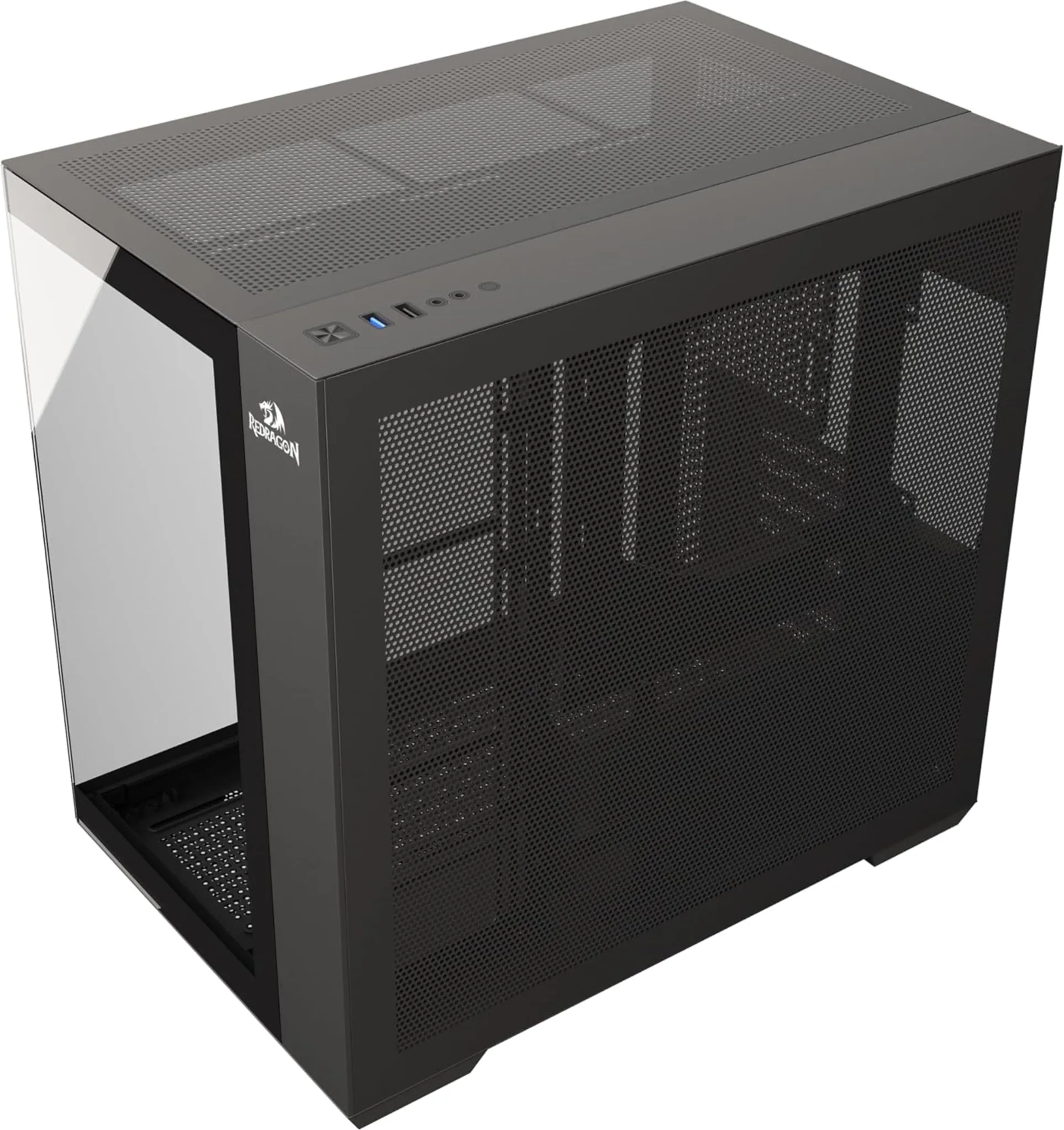 Imagen 4 de Gabinete Gamer Redragon GC-623, Mini Torre ATX Vidrio templado Negro