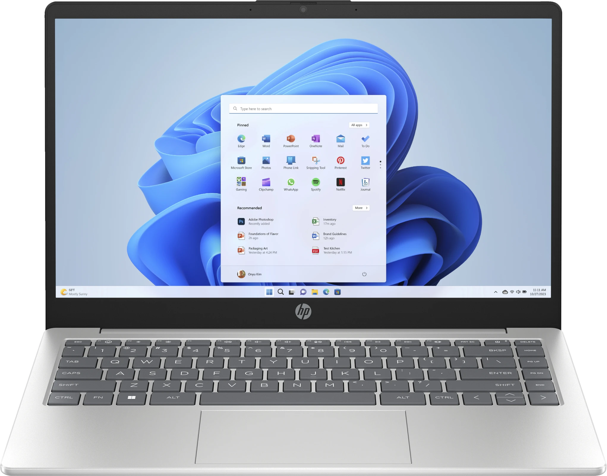 Imagen 0 de Notebook HP 14-ep0027la I3-1215U RAM 8GB SSD 512GB 14" W11H