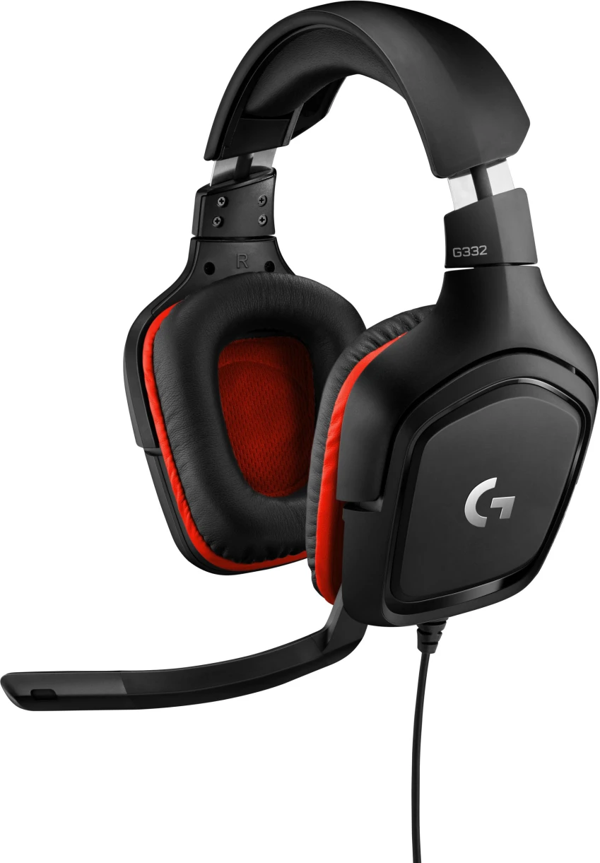 Imagen 2 de Audífonos Gamer Alámbricos Logitech G332 c/Mic Cable Jack 3.5mm 2mts Color Negro
