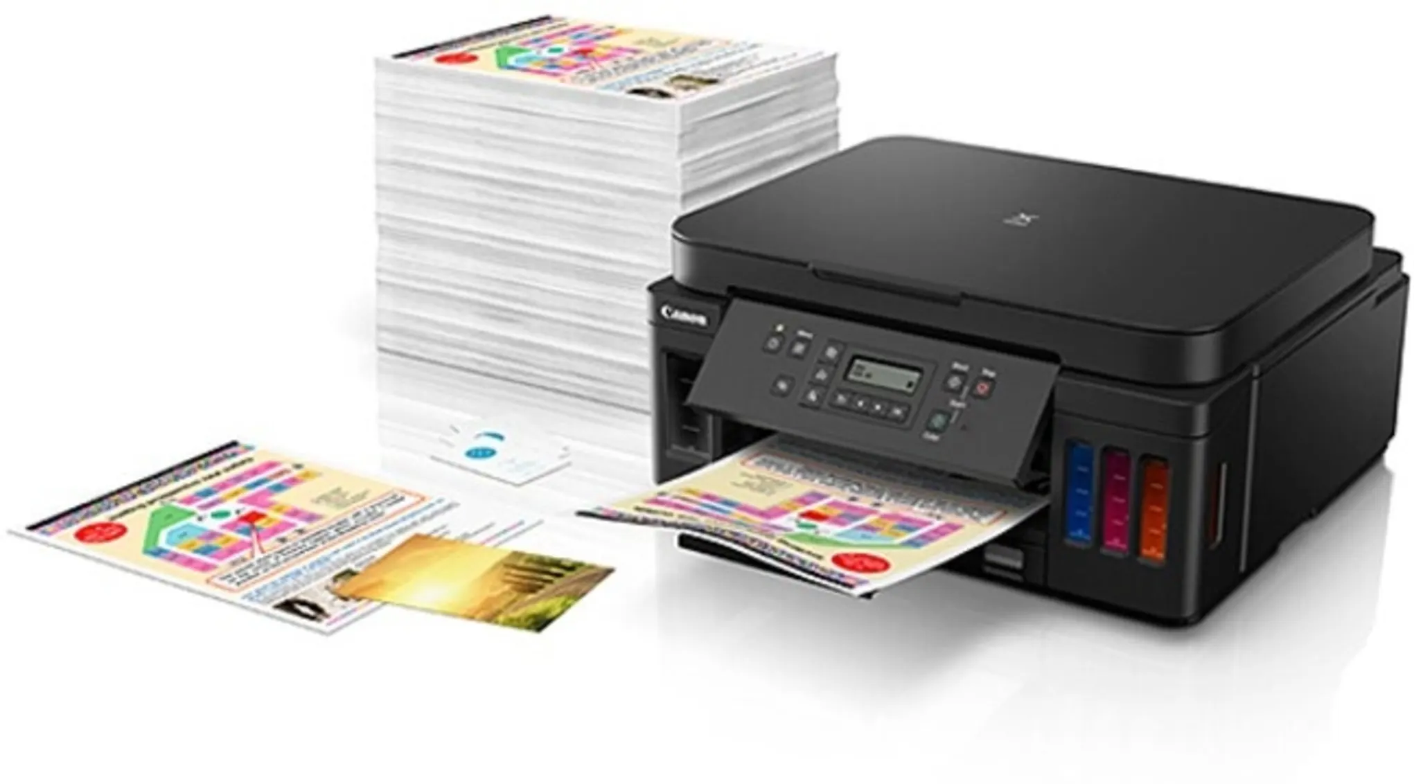 Imagen 4 de Impresora Multifunción Canon PIXMA G6010 Tanque de Tinta Color USB WiFi LAN