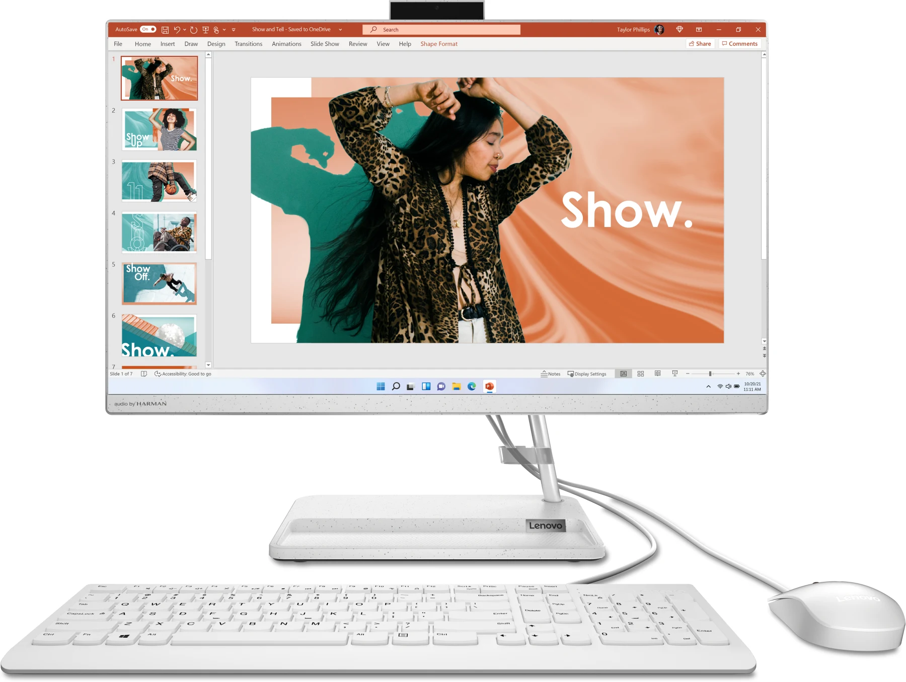 Imagen 9 de Computador Lenovo AIO IdeaCentre 3 Pentium Gold 8505, RAM8GB SSD256GB 23.8" W11H