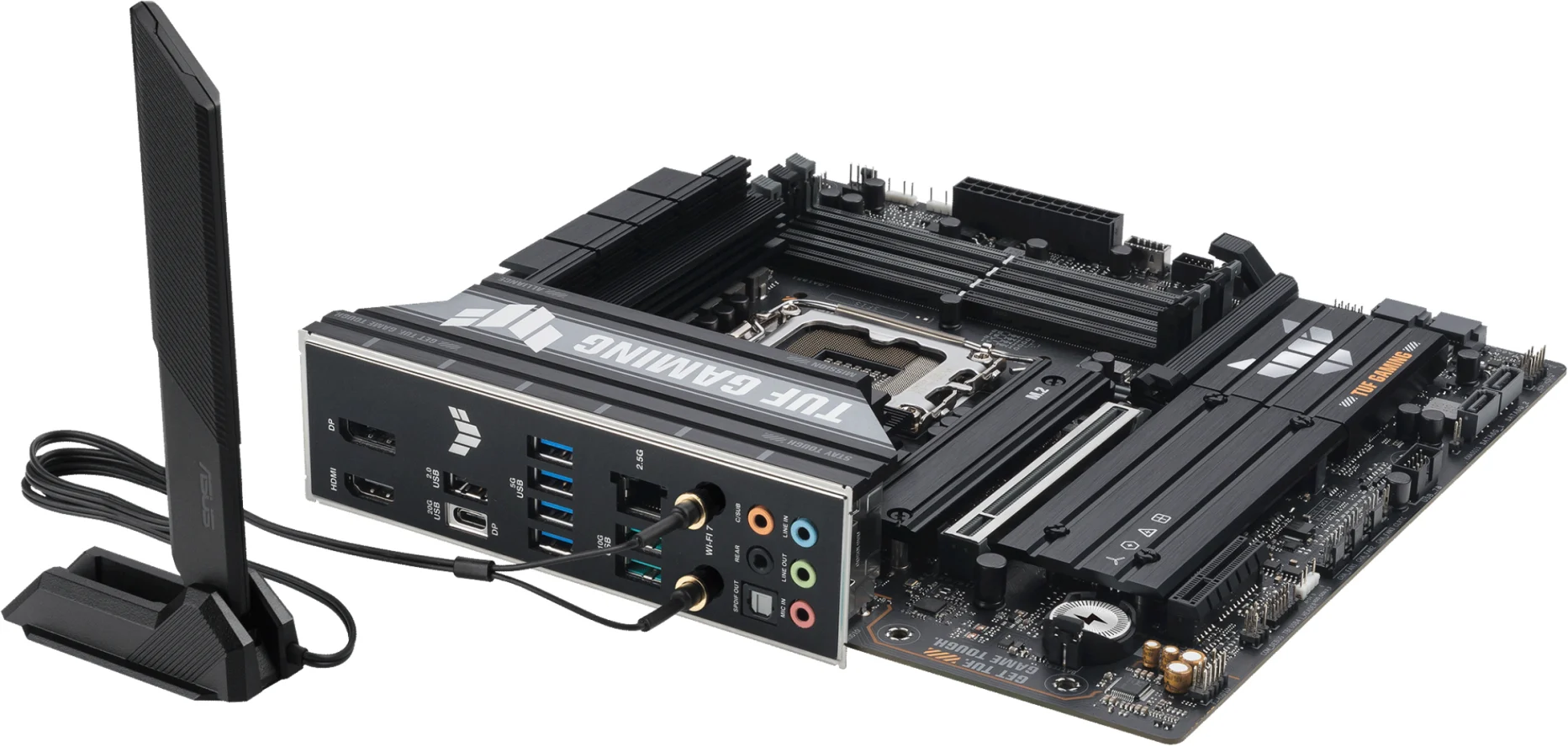 Imagen 5 de Tarjeta Madre Asus TUF GAMING B860M-PLUS WIFI LGA1851 4*DDR5 WIFI7 mATX