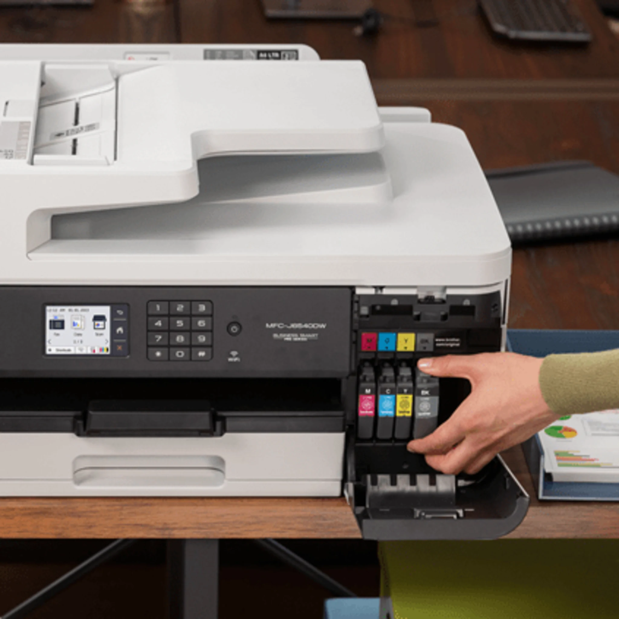 Imagen 3 de Cartridge Brother LC402XLCS Yellow MFC J5340DW J6740DW J6540DW J6940DW 1.500Pág