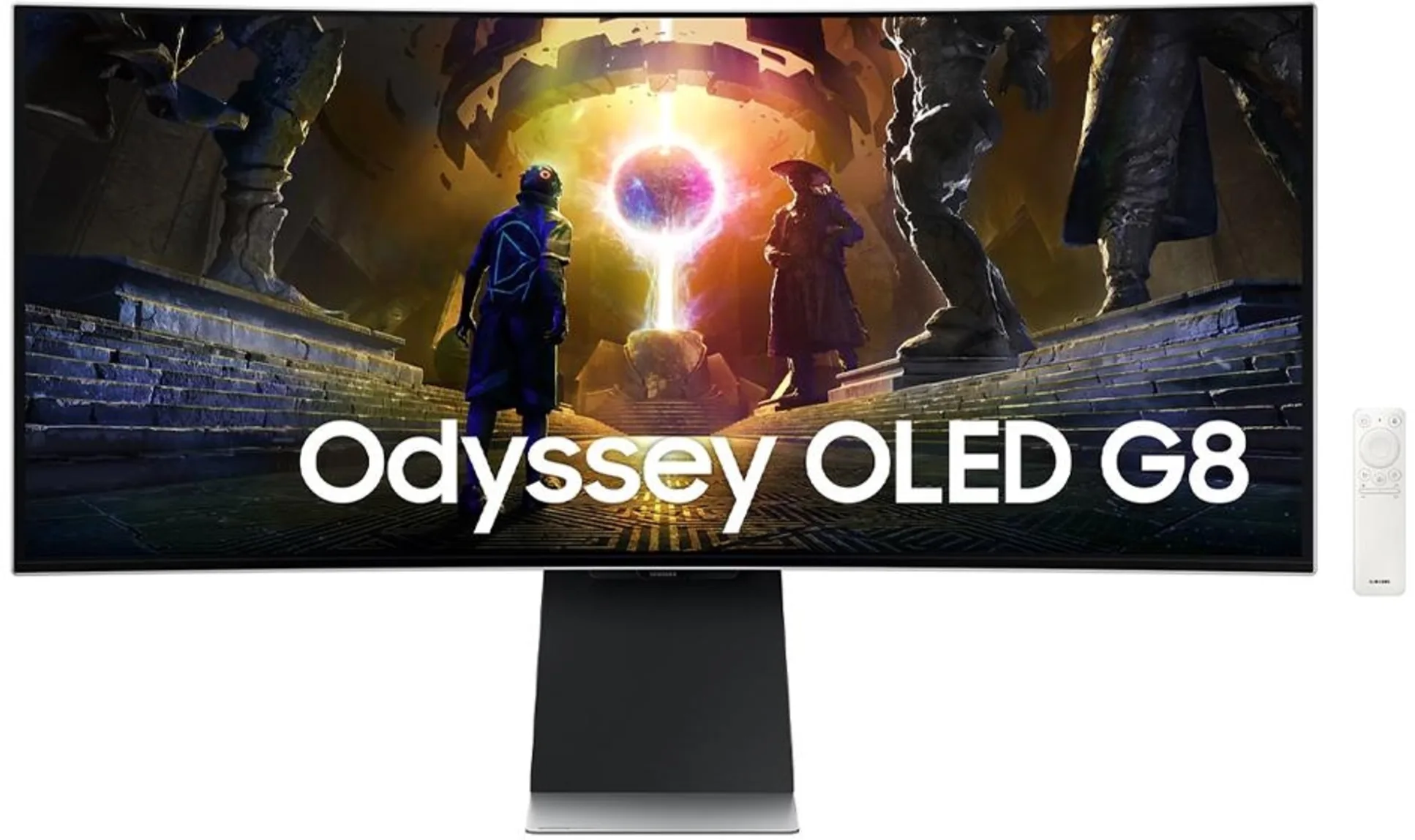 Imagen 0 de Monitor Gamer Curvo Samsung G85SD Odyssey OLED G8 34" WQHD 1440p WiFi Bt 175Hz