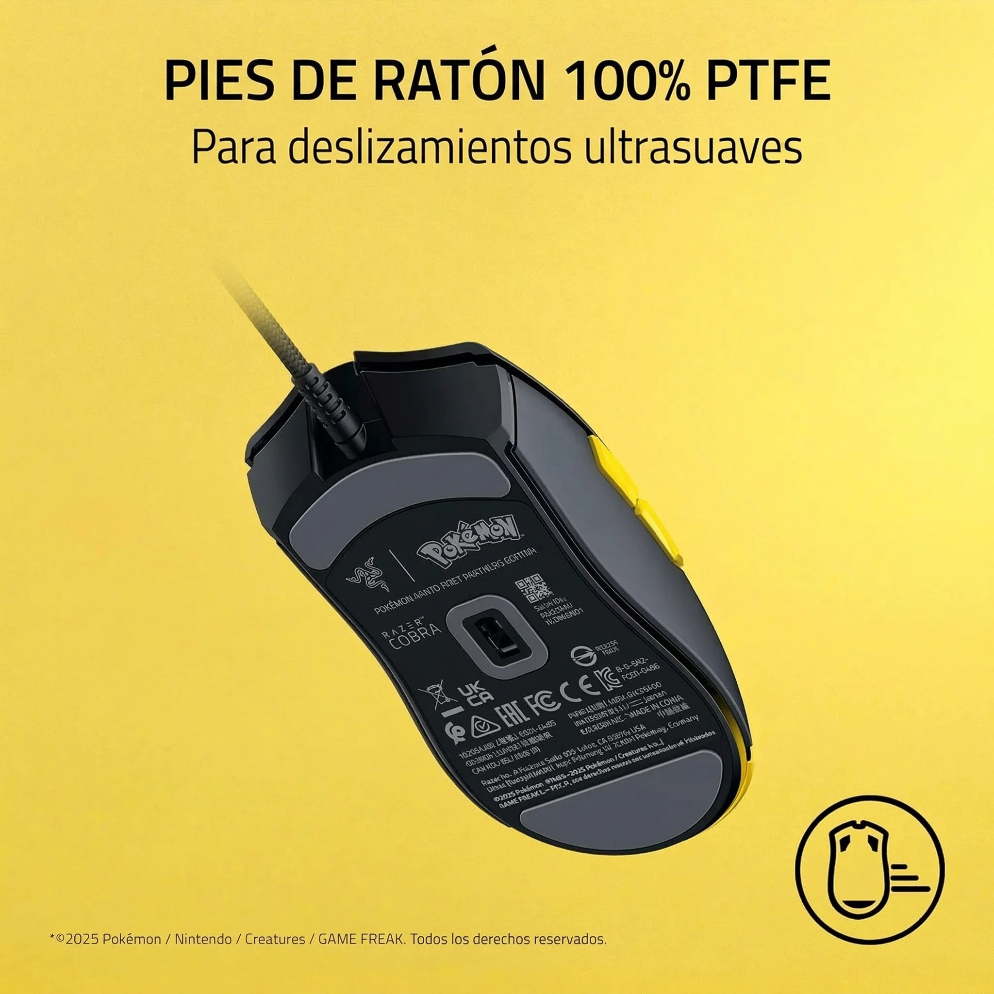 Imagen 6 de Mouse Gamer Razer Cobra Pokémon Kanto Starters RGB 