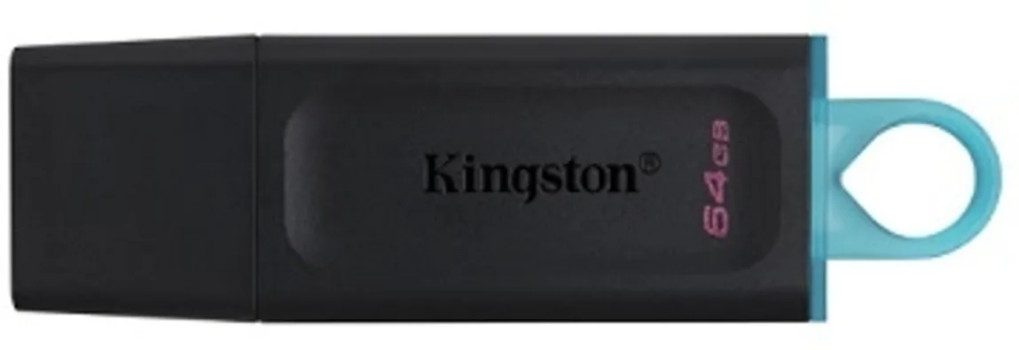Imagen 0 de Pendrive 64GB Kingston DataTraveler Exodia USB3.2 G1 Lec100MB/s Esc30MB/s Negro