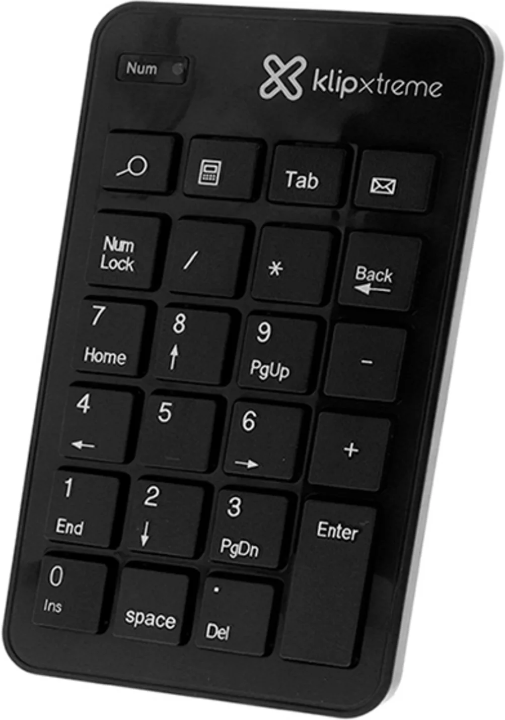 Imagen 0 de Teclado Numérico Inalámbrico KlipX KPN-110 2.4 Ghz USB2.0 Color Negro