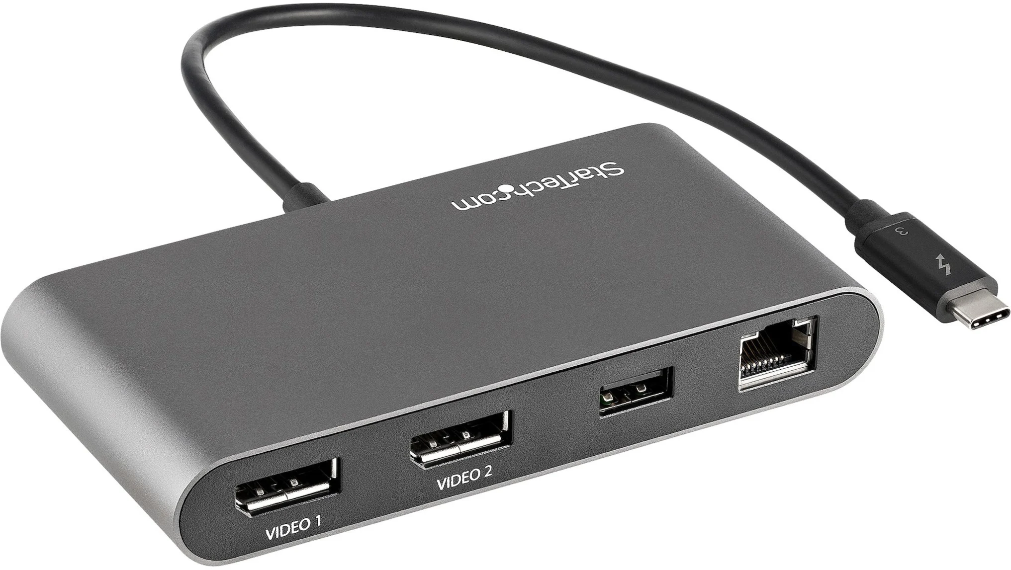 Imagen 0 de Docking Station StarTech MiniDock Thunderbolt a Prts 2*DP 4K 60Hz USB-A 3.2 LAN