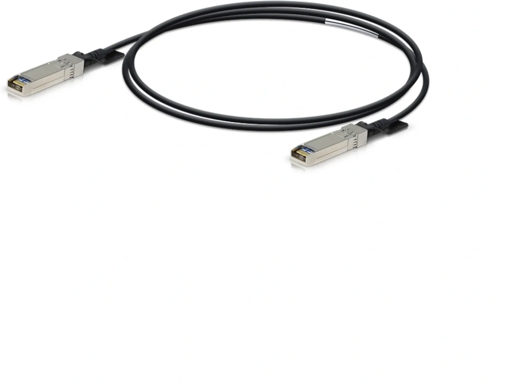 Imagen 0 de Cable Jumper de Cobre Ubiquiti UDC-2 SFP-SFP+ (1G-10G) 2 mts Pasivo color Negro