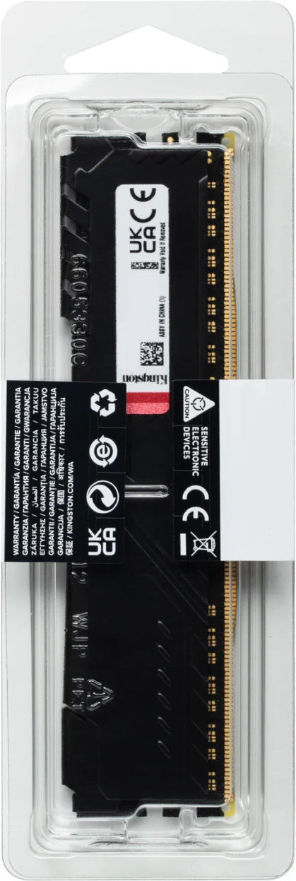 Imagen 5 de Memoria RAM 8GB DDR4 3600MHz DIMM CL17 Non-ECC 1.35V 288p KINGSTON FURY