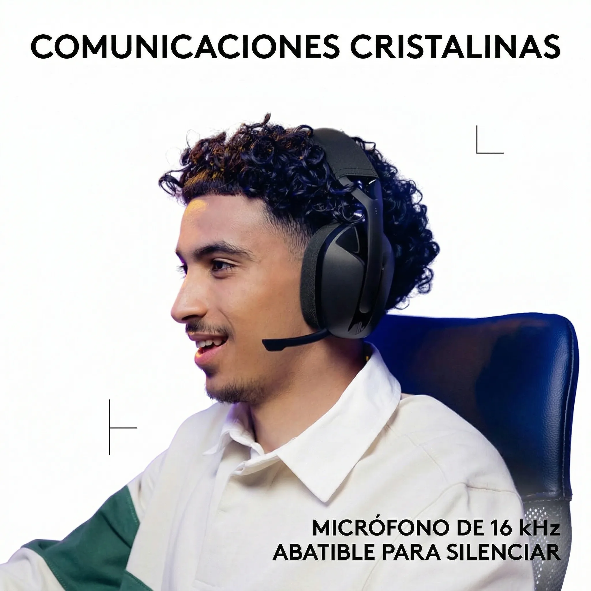 Imagen 14 de Audífonos Gamer Logitech G321 BT 5.2 USB-C/USB-A Negro 