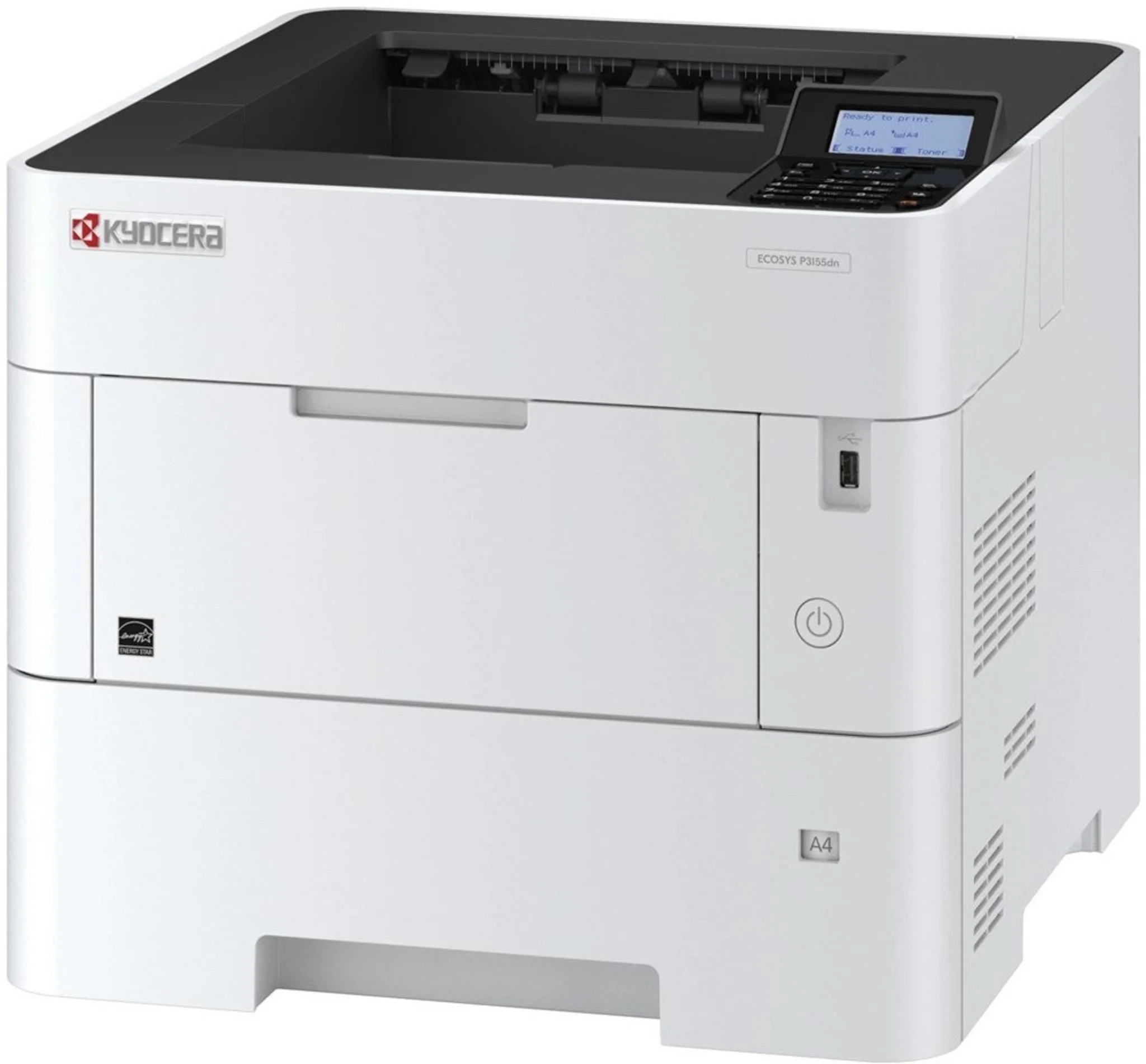 Imagen 0 de Impresora Kyocera ECOSYS P3155dn Láser B/N 1200ppp 55ppm USB LAN