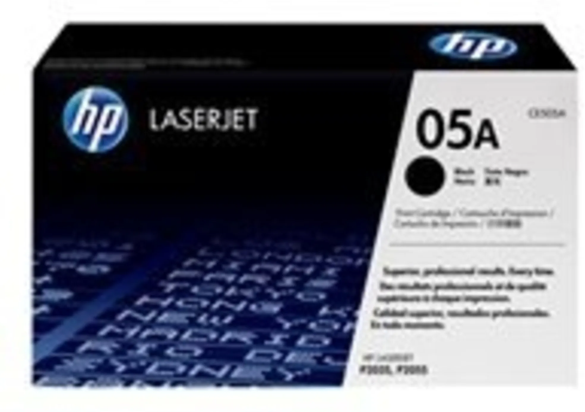 Imagen 2 de Toner HP Laserjet Black 05A Negro  Aprox 2300 pag. p/ Laserjet 2035/2055
