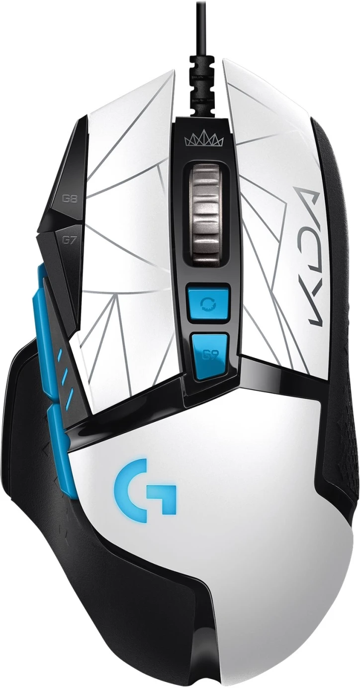 Imagen 6 de Mosue Gamer Alámbrico Logitech G502 LOL Hyjal KDA Color Blanco/Negro