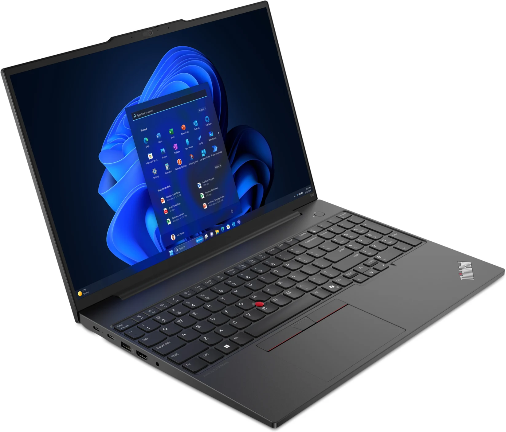 Imagen 2 de Notebook Lenovo ThinkPad E16 Gen2 Ultra 5 125U RAM 16GB SSD 512GB 16" W11P