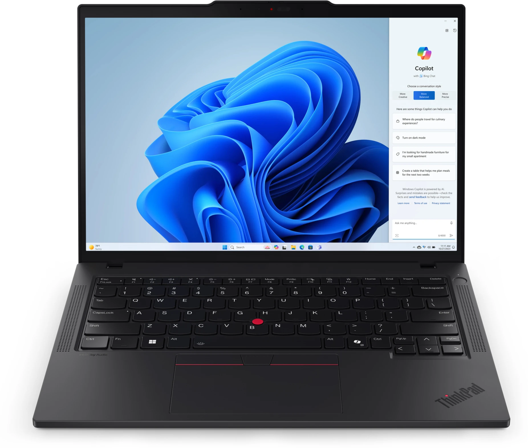 Imagen 0 de Notebook Lenovo Thinkpad T14 Gen5 Ultra 5 135U RAM 16GB SSD 512GB 14" W11P