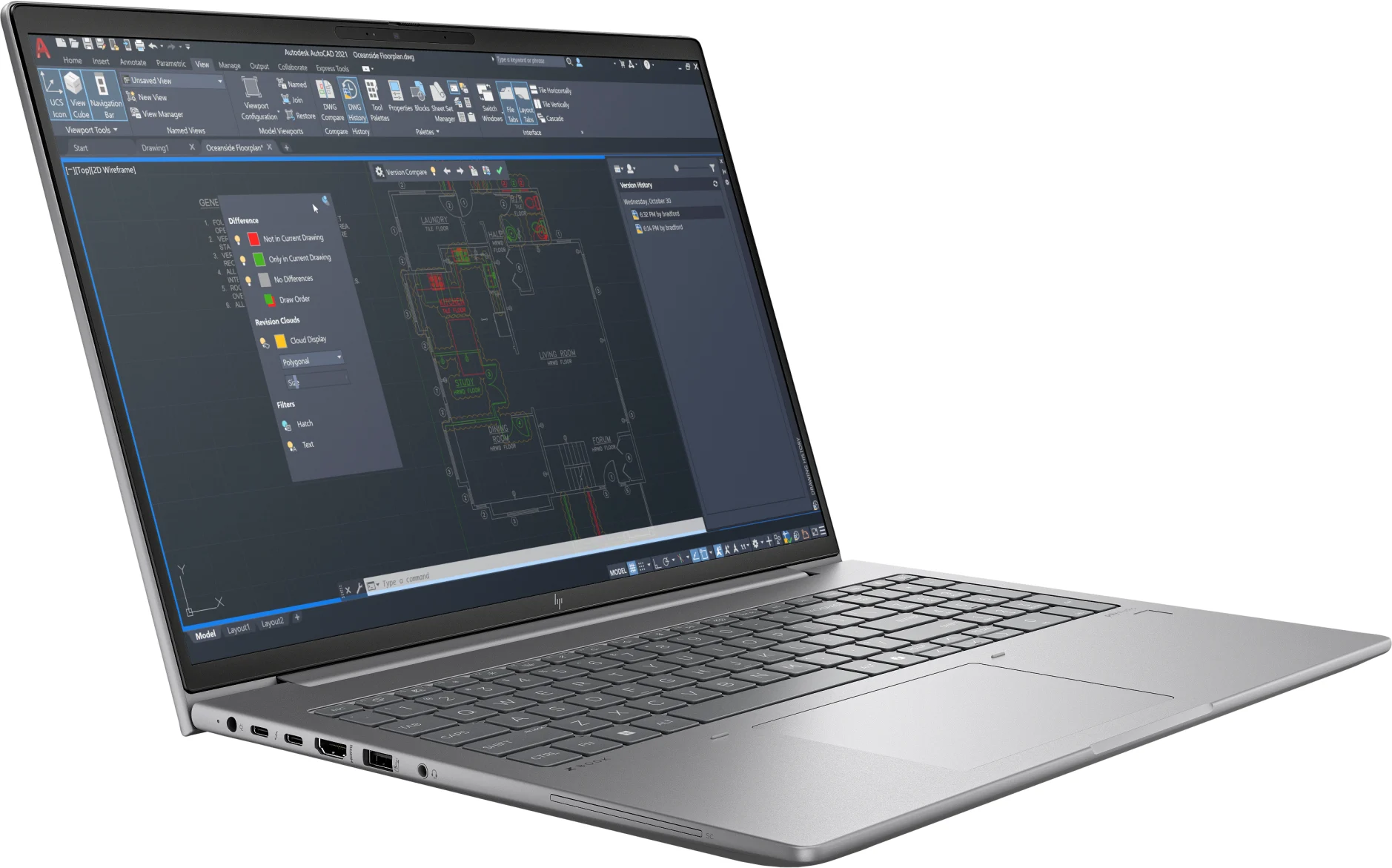 Imagen 1 de Notebook HP Zbook Power G11 AMD Ryzen 7 8845HS 32GB 1TB 16"  RTX A1000 6GB W11P