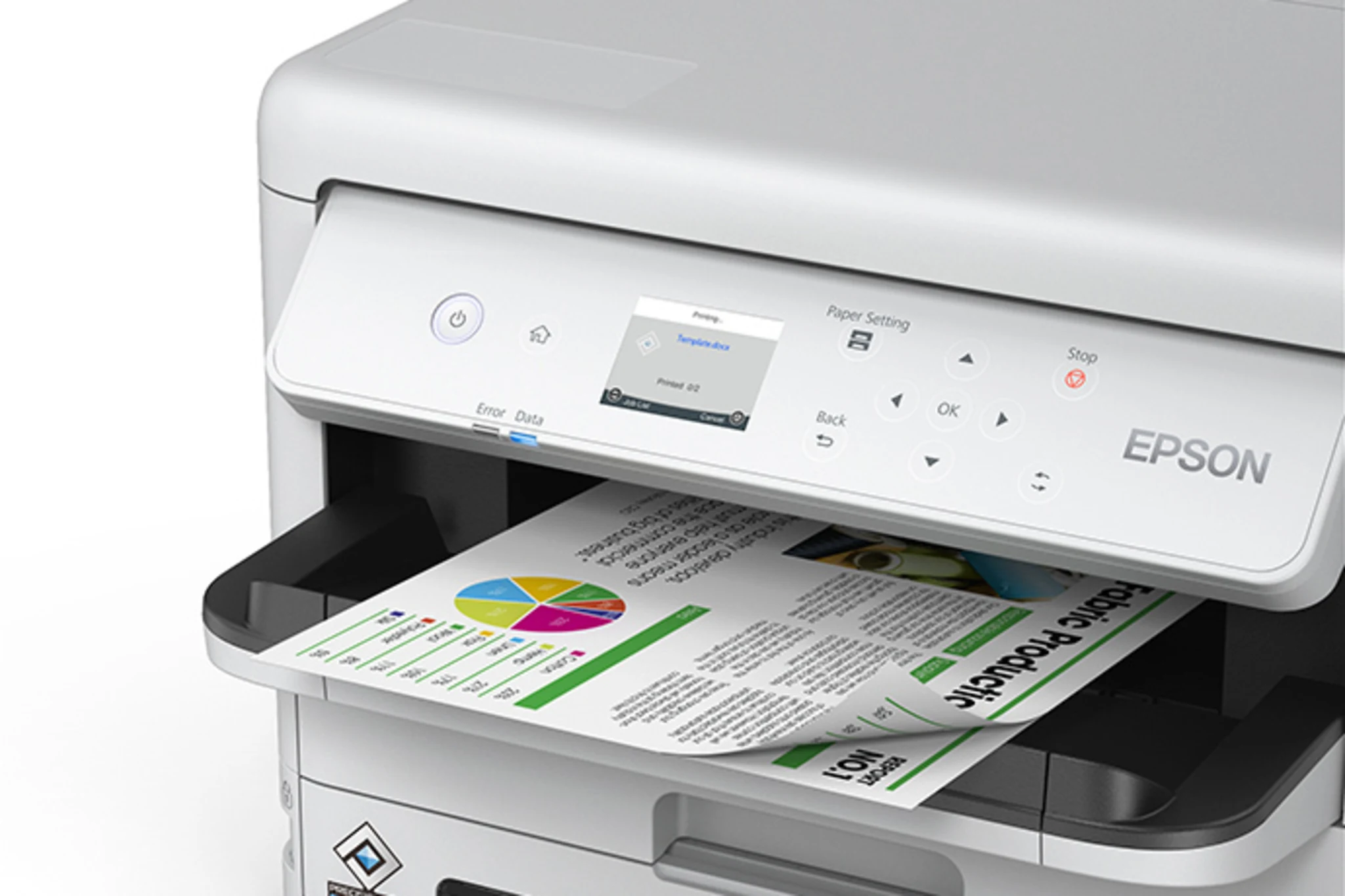 Imagen 5 de Impresora Epson WorkForce Pro C5390 Inyecc. Tinta Color WiFi LAN USB