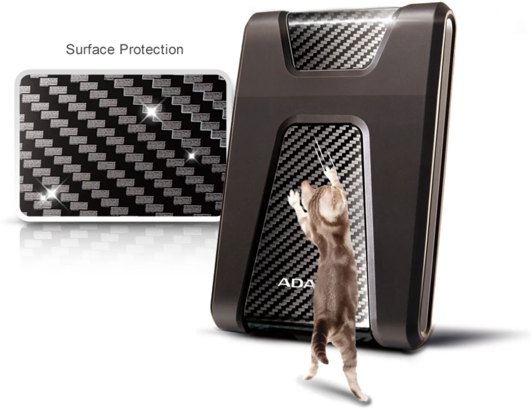 Imagen 6 de Disco Duro Externo AData HD650 1TB 2.5" 5400RPM USB3.2 Color Negro