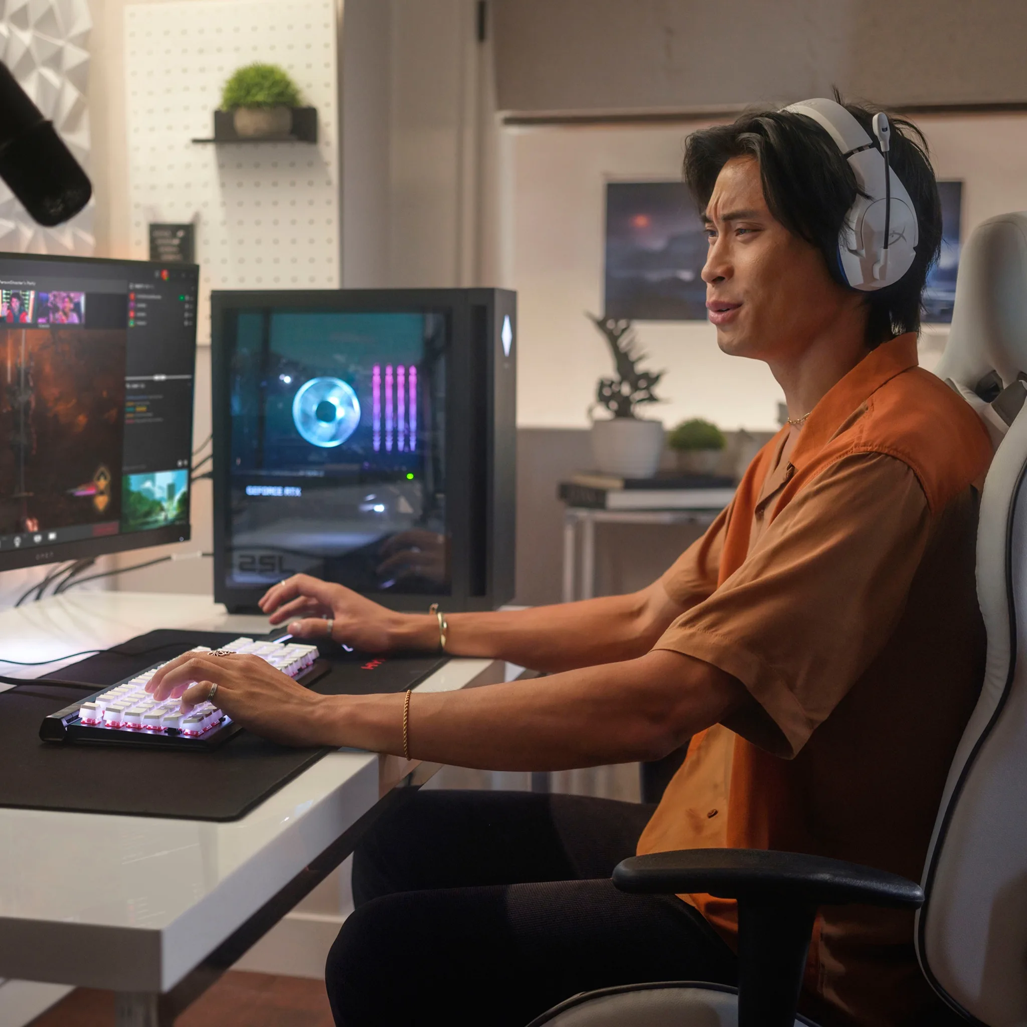 Imagen 3 de Computador Gamer HP OMEN GT15-2002LA I7-14700F 32GB 1TB+2TB RTX4070 16GB W11H 