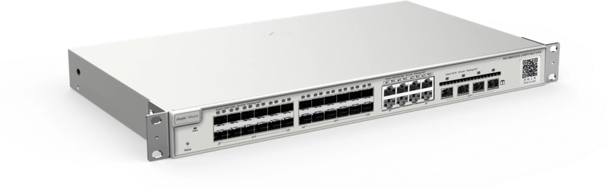 Imagen 0 de RG-NBS5200-24SFP/8GT4XS. Switch de capa 3 con 24 puertos SFP 1Gbps, 8 puertos GigaEthernet, 4 SPF+ h