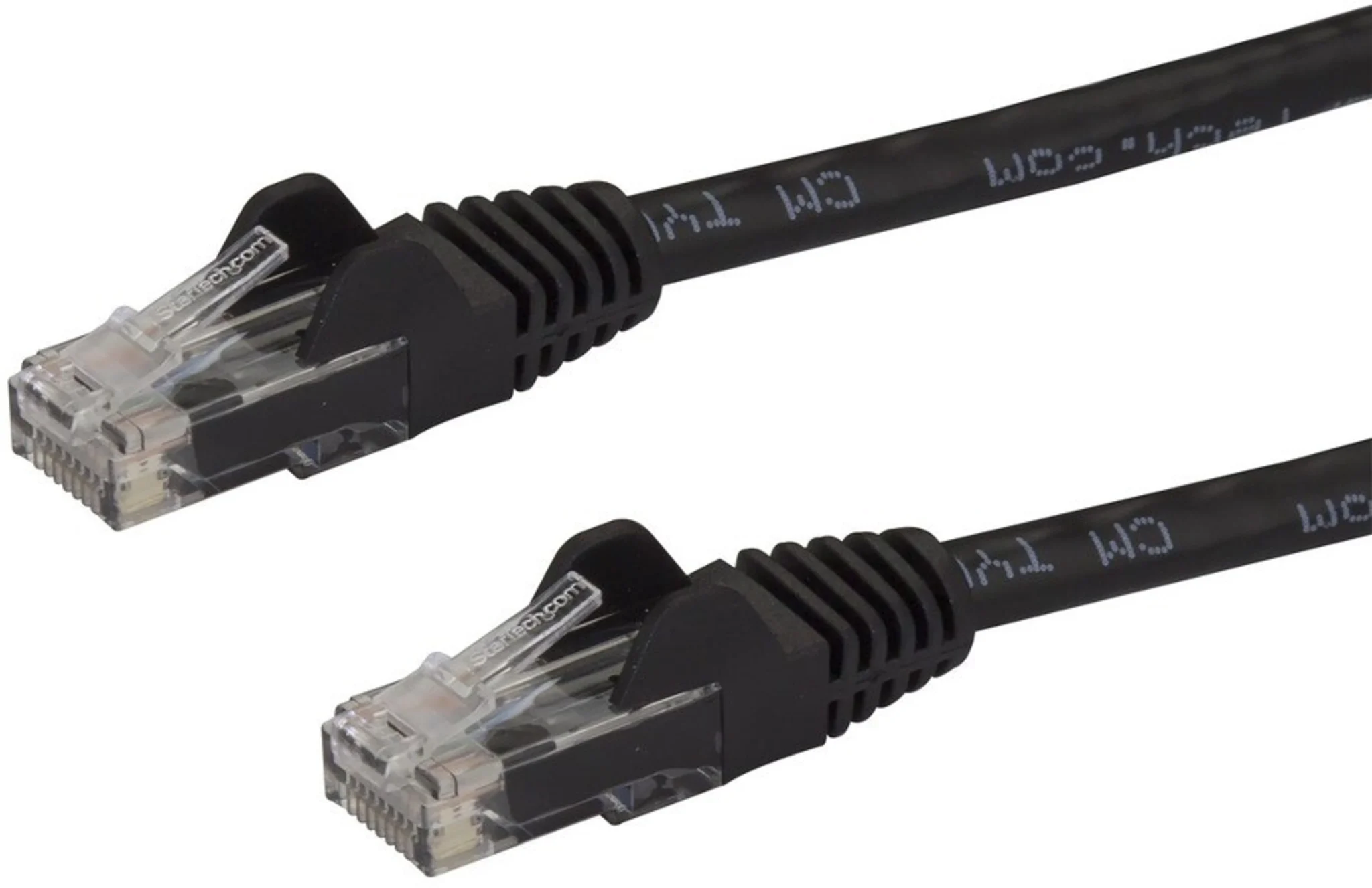 Imagen 0 de Cable de Red StarTech Cat6 UTP RJ-45 M/M Snagless Longitud 3mts Color NEGRO