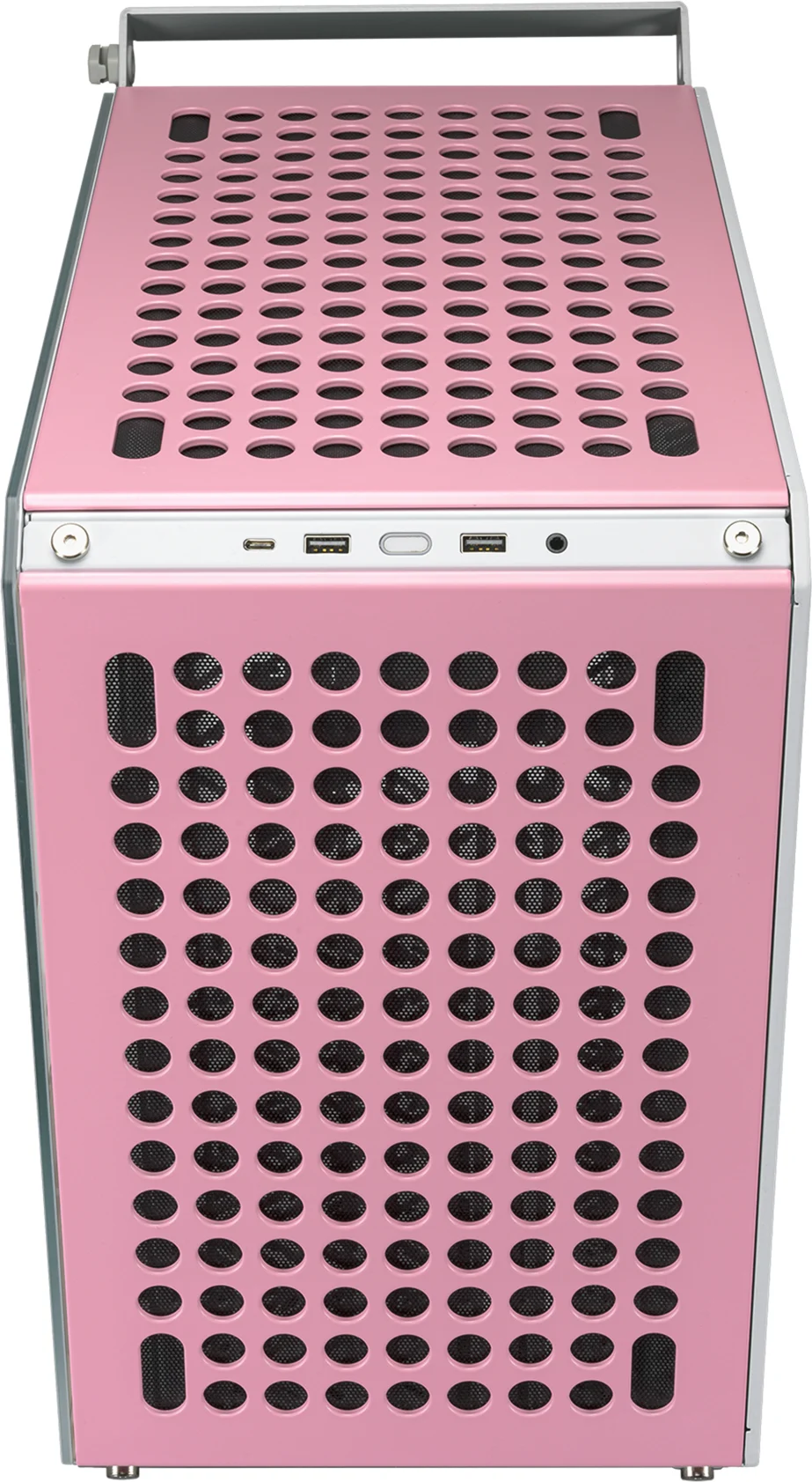 Imagen 16 de Gabinete Cooler Master Qube 500 Flatpack, Mid Tower USB3.2 USB-C Macaron Edition