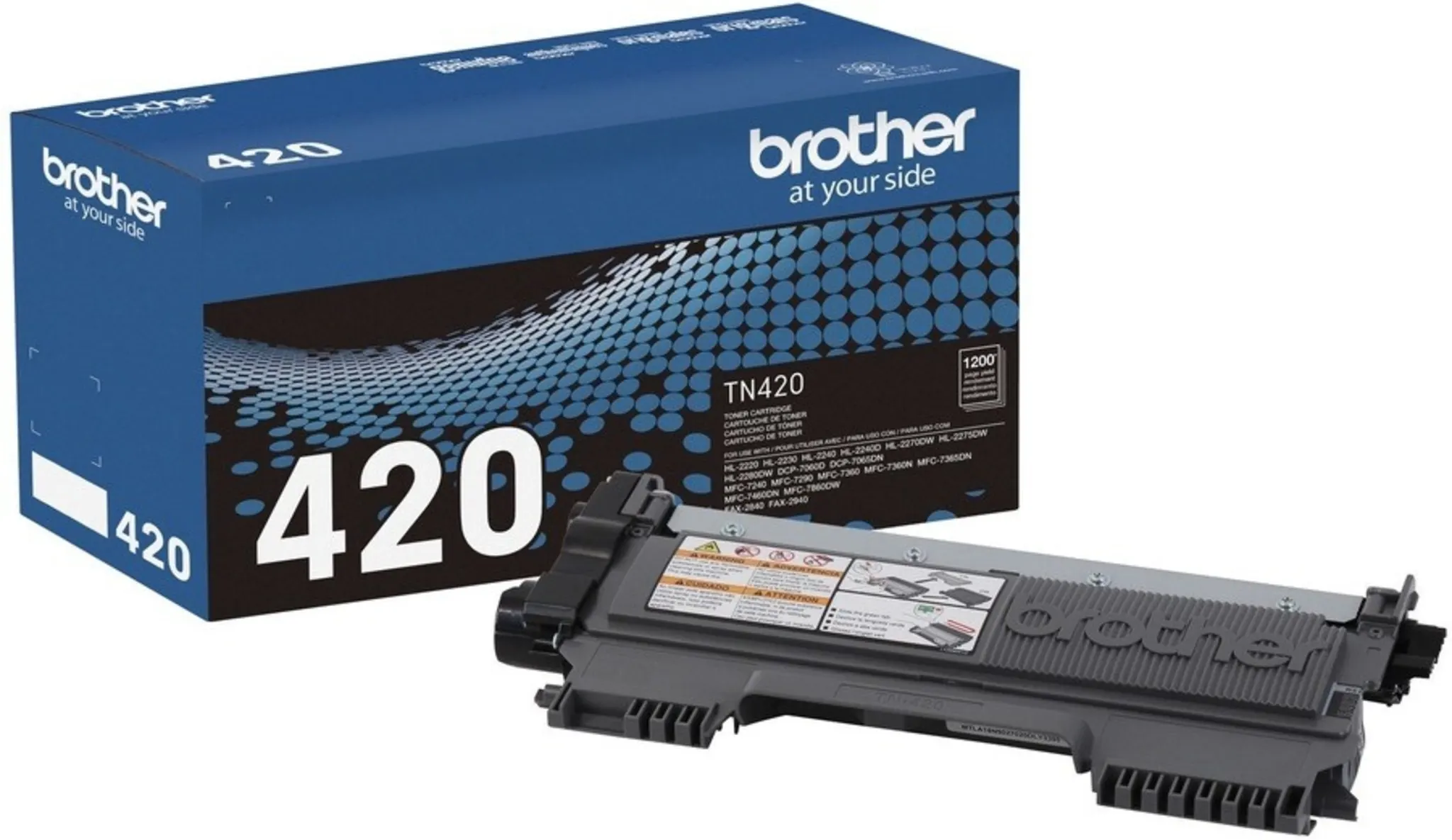 Imagen 0 de Toner Brother TN-420 Negro para Impr Láser HL-2270DW-HL2240, 1200 Pag. 