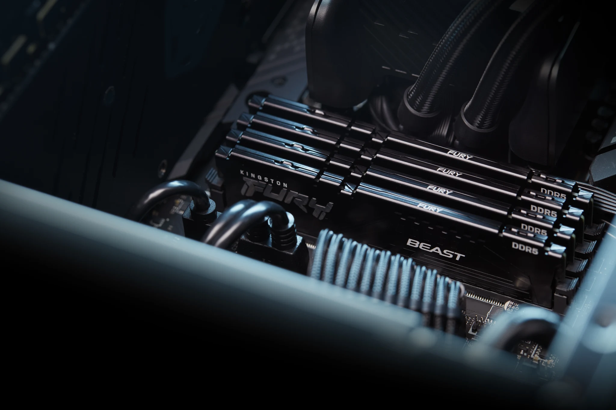Imagen 9 de Memoria RAM 32GB DDR5 5200MHz DIMM CL40 Non-ECC 1.25v 288p - FURY Beast Black