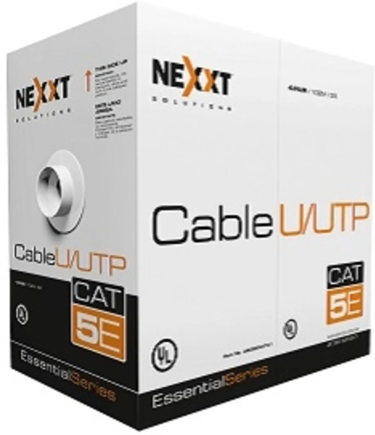 Imagen 0 de Cable de Red Nexxt Cat5e U/UTP RJ45 4P 25awg 102Mts Color GRIS