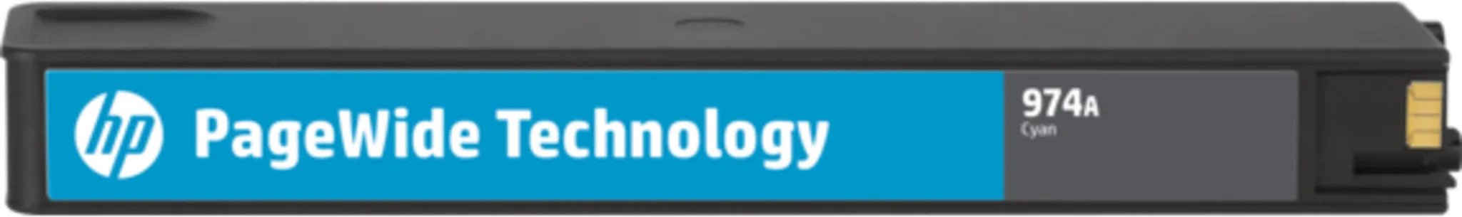 Imagen 1 de Cartridge HP 974A PageWide Cian para Impr PageWide 352/377/452/477, 3000Pág