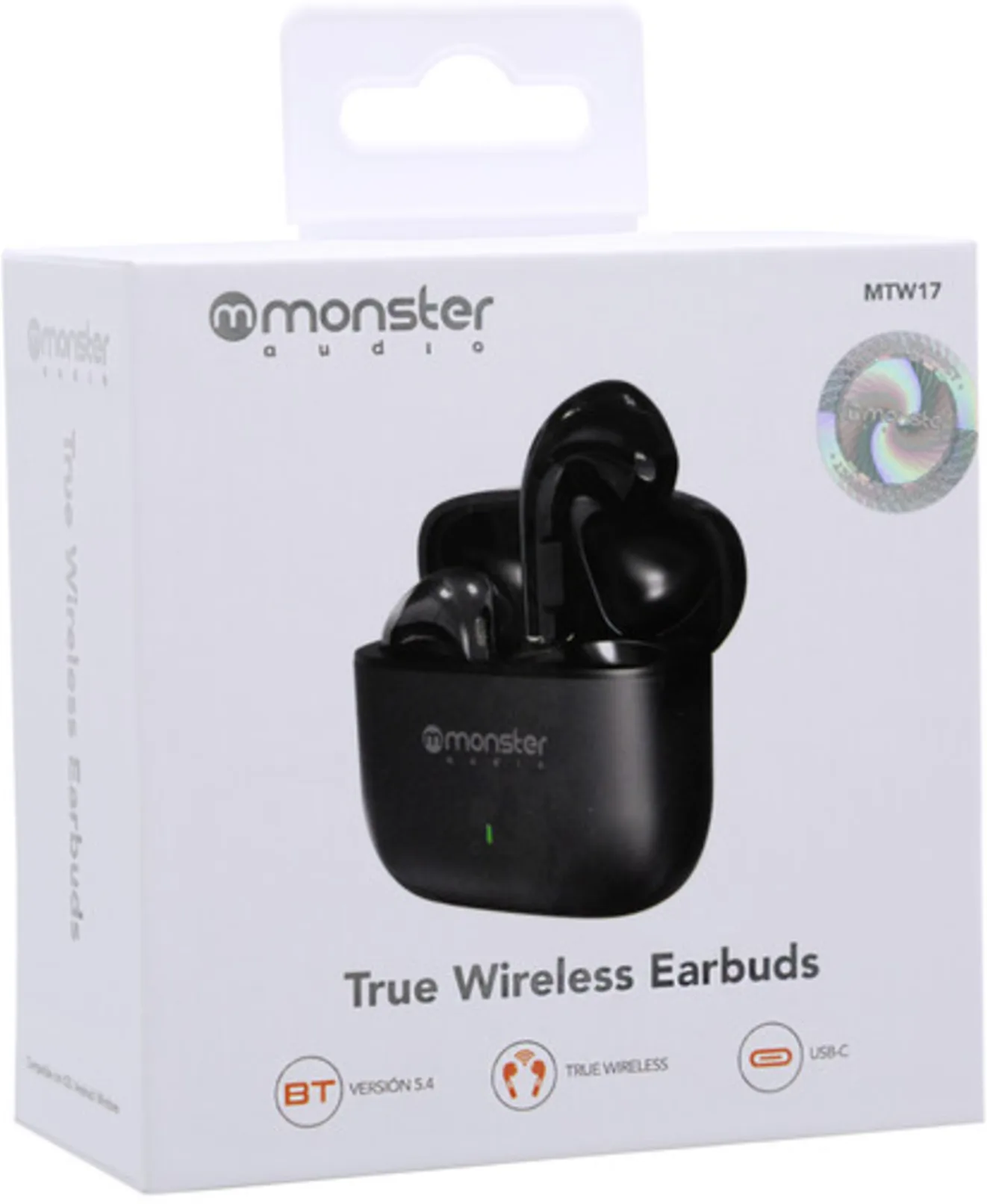 Imagen 0 de MTW17 AUDIFONO MONSTER TRUE WIRELES METAL GREY