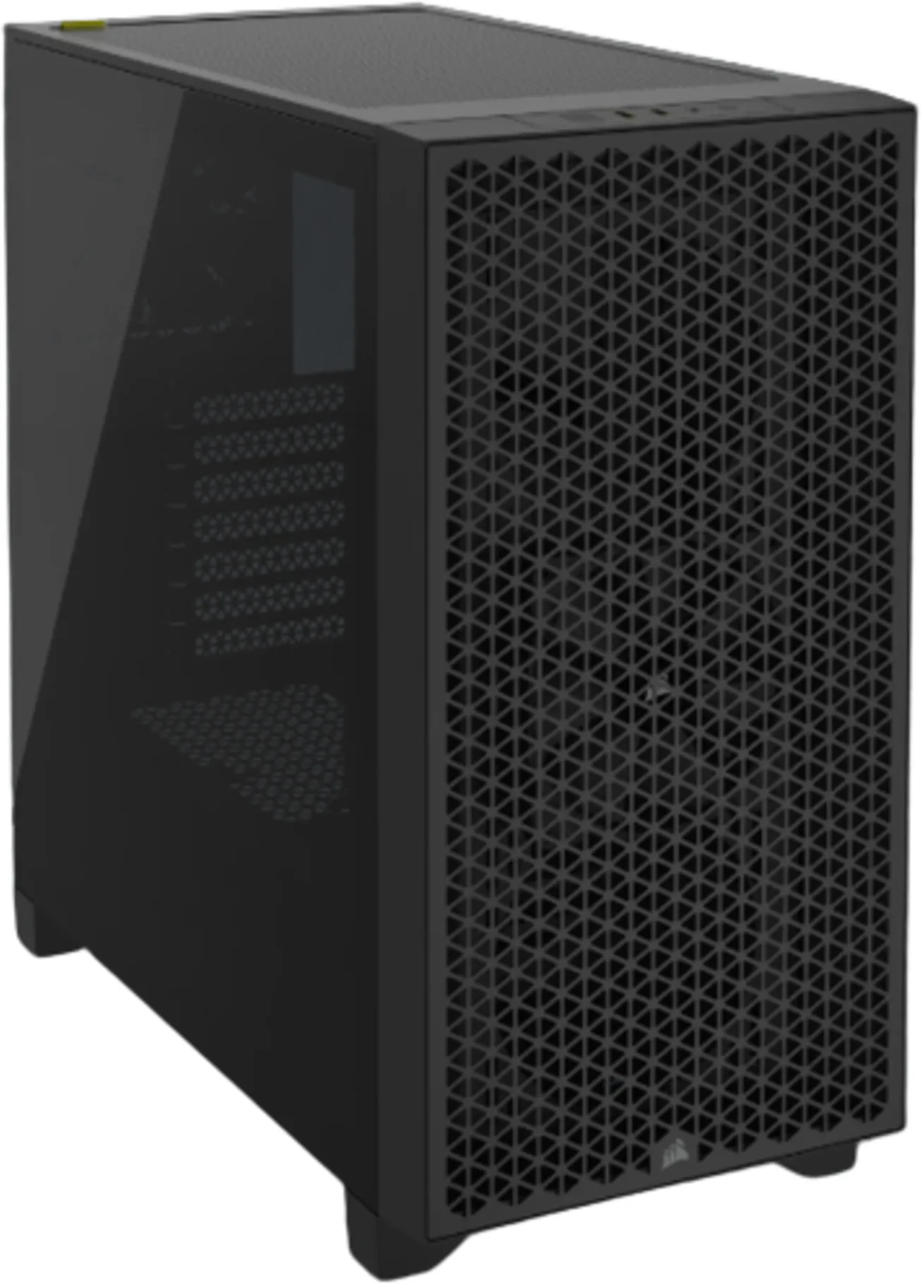 Imagen 7 de Gabinete Corsair 3000D AirFlow, Vidrio Templado 2*USB3.2 Aud/mic Black SinFuente