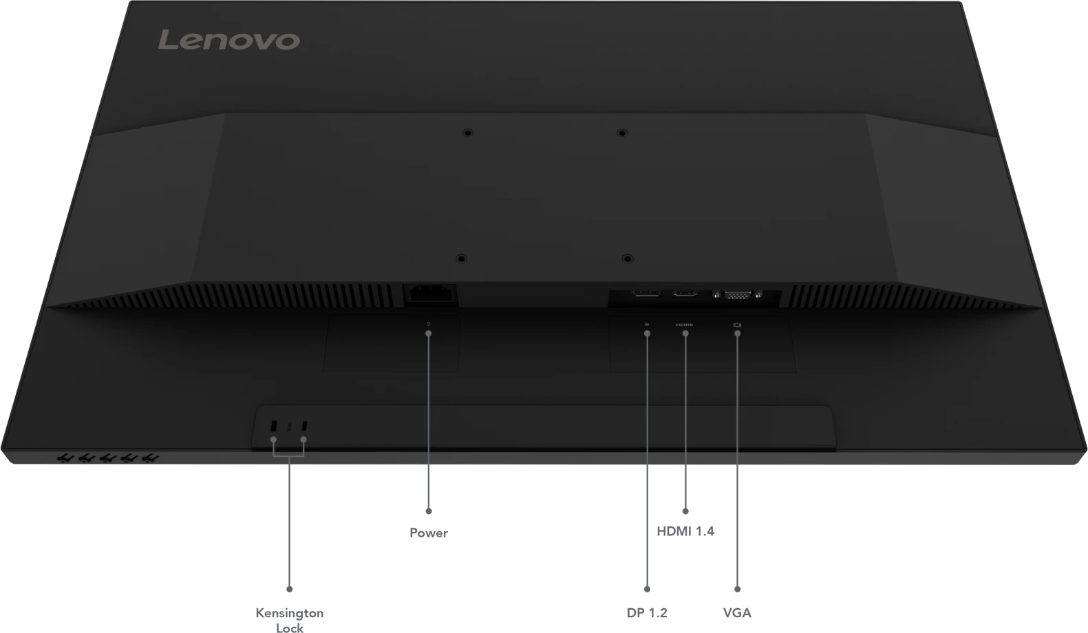 Imagen 8 de Monitor Lenovo ThinkVision E27-40 27" FHD 1920*1080 DP HDMI VGA 100Hz