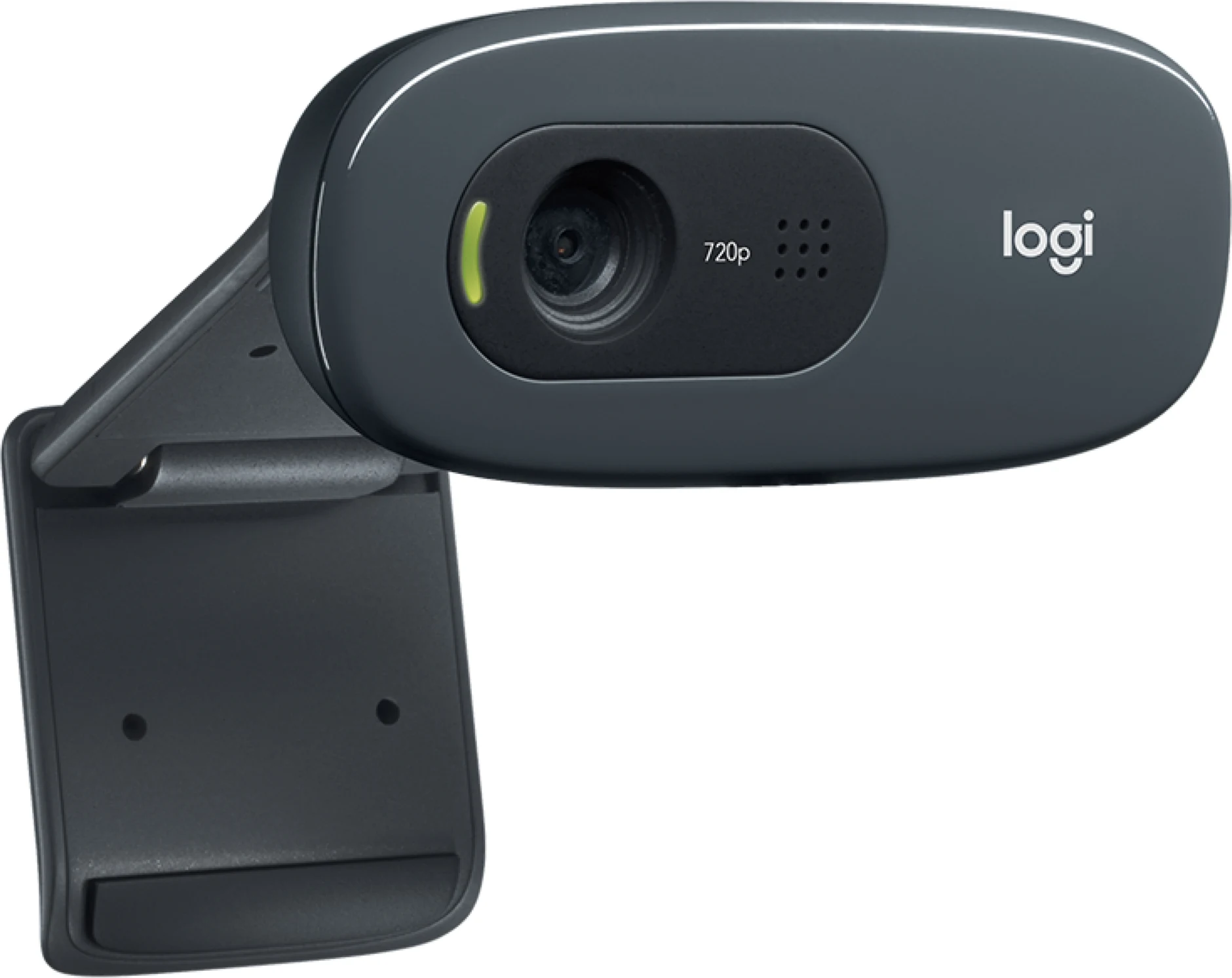 Imagen 2 de Cámara Web Logitech C270 HD 720p/30 fps Foco fijo Interfaz USB 2.0 Color Negro