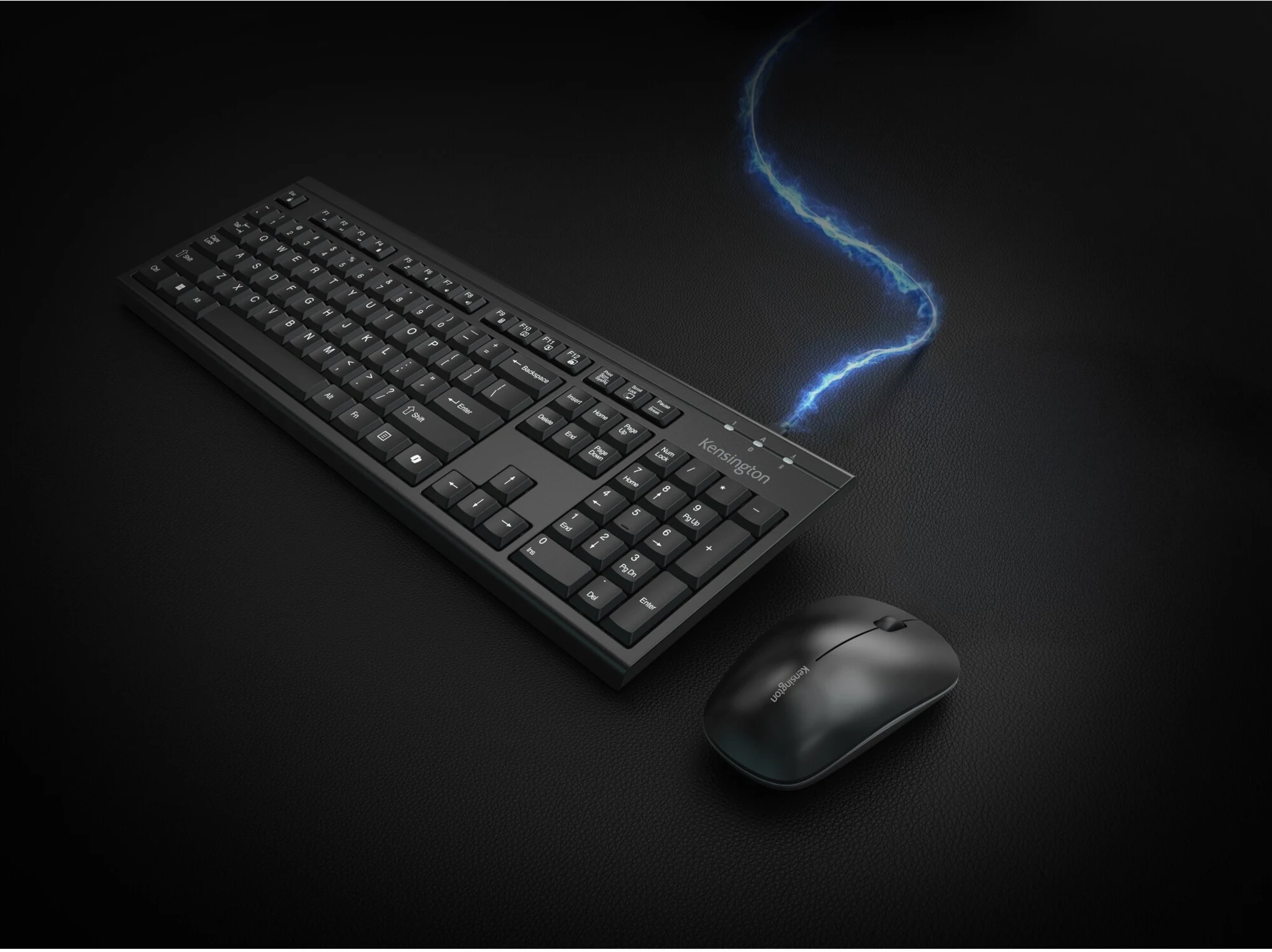 Imagen 6 de Kit Teclado Mouse Inalámbrico Kensington K75560ES Recargable Español RF Bt Negro