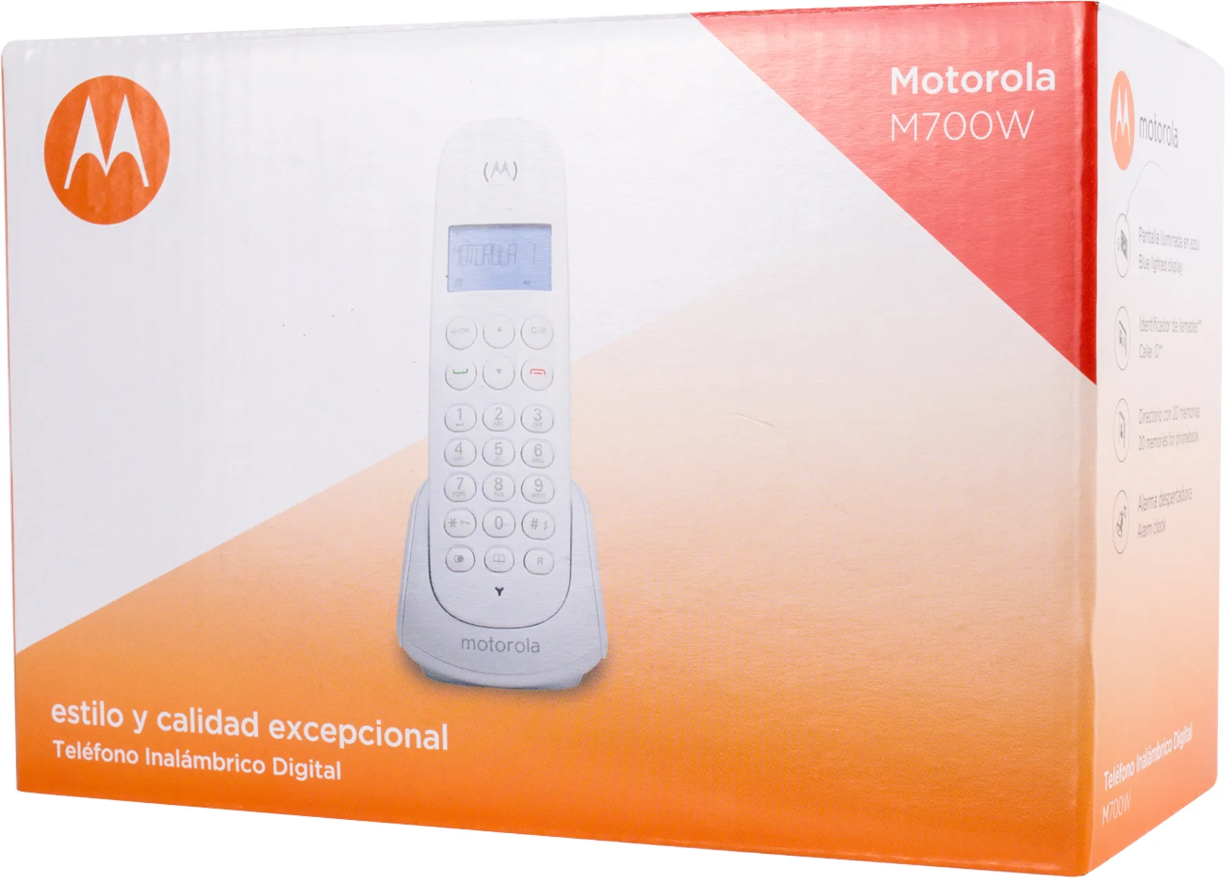 Imagen 0 de TELEF. INALAMBRICO DECT MOTOROLA BLANCO