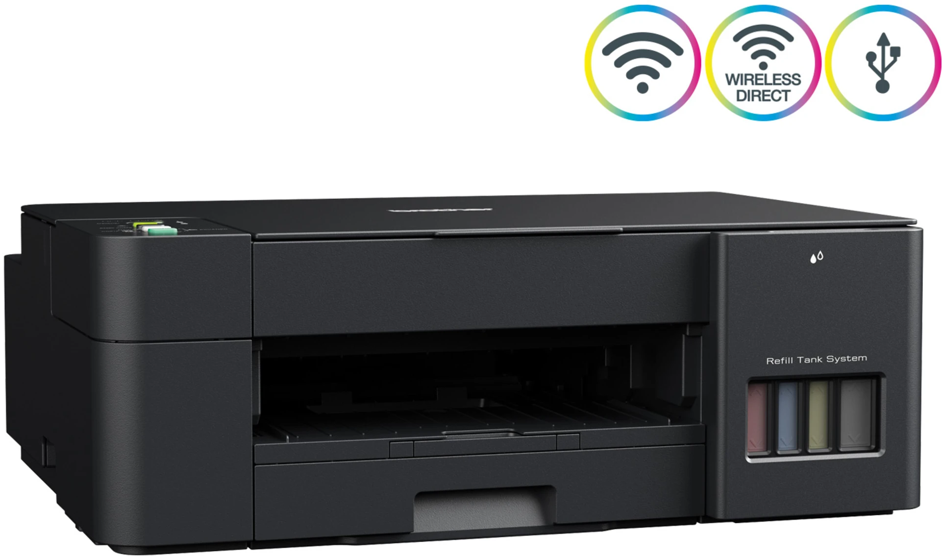 Imagen 2 de Impresora Multifunción Brother DCP-T420W Tank Inyección tinta color WiFi USB 2.0