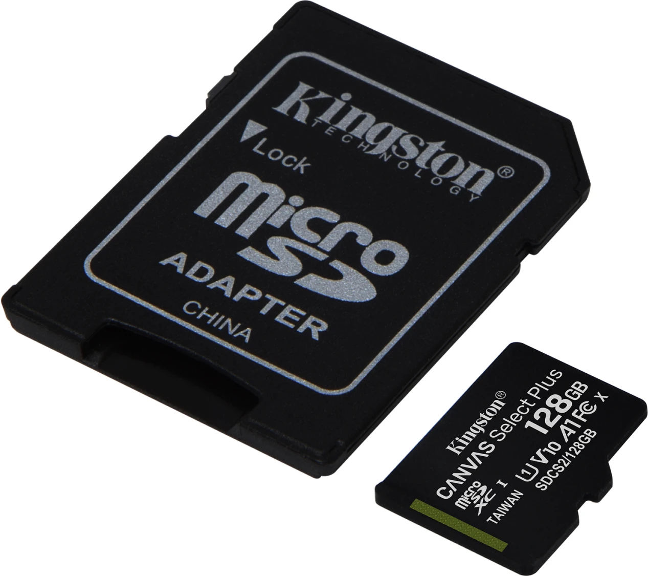 Imagen 1 de Memoria MicroSDXC 128GB Kingston Canvas Select Plus CL10 Lec100MBs Esc85MBs