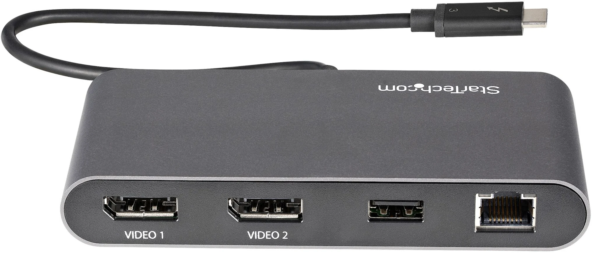 Imagen 3 de Docking Station StarTech MiniDock Thunderbolt a Prts 2*DP 4K 60Hz USB-A 3.2 LAN